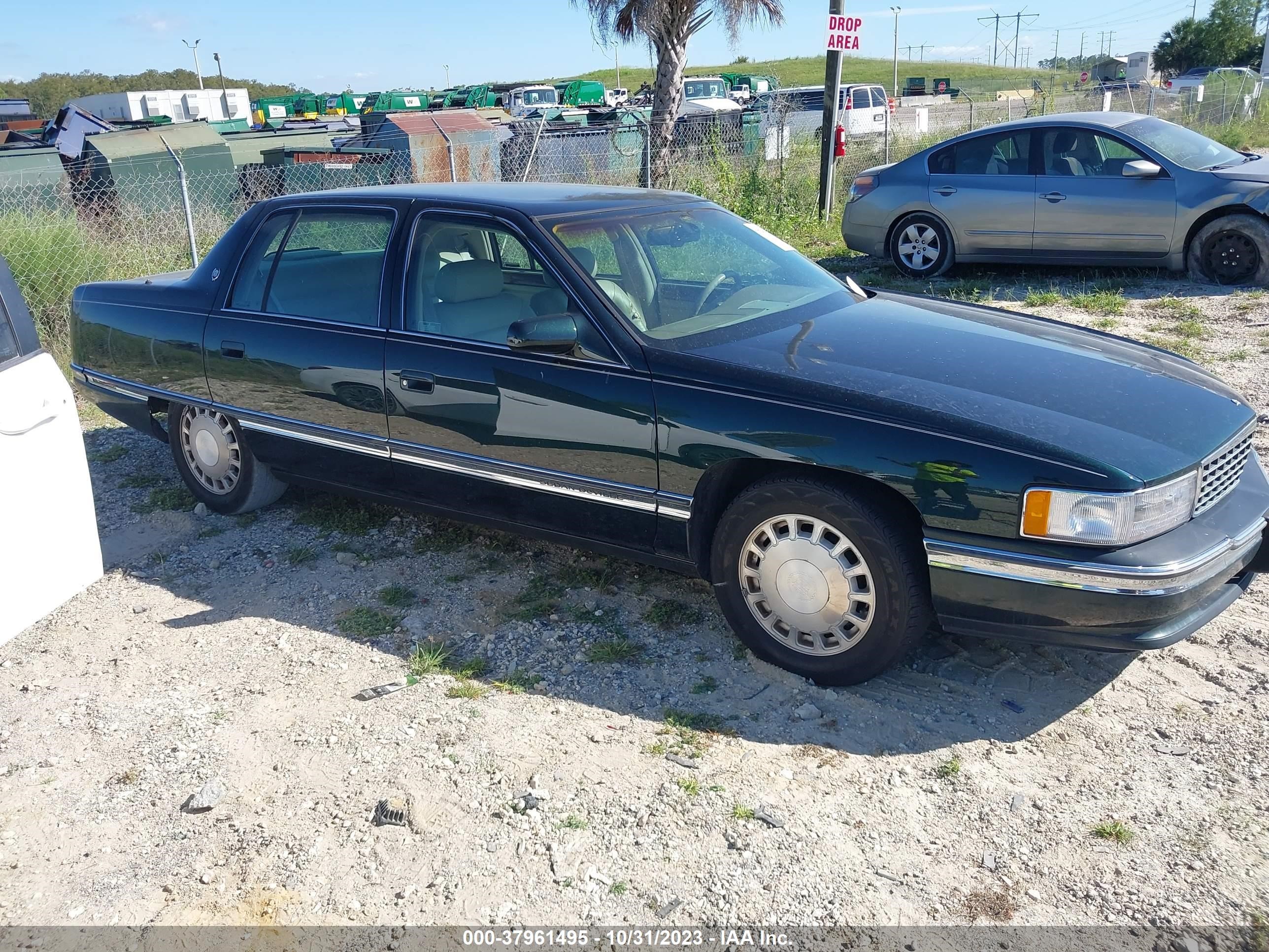 CADILLAC DE VILLE 1996 1g6kd52y3tu227535