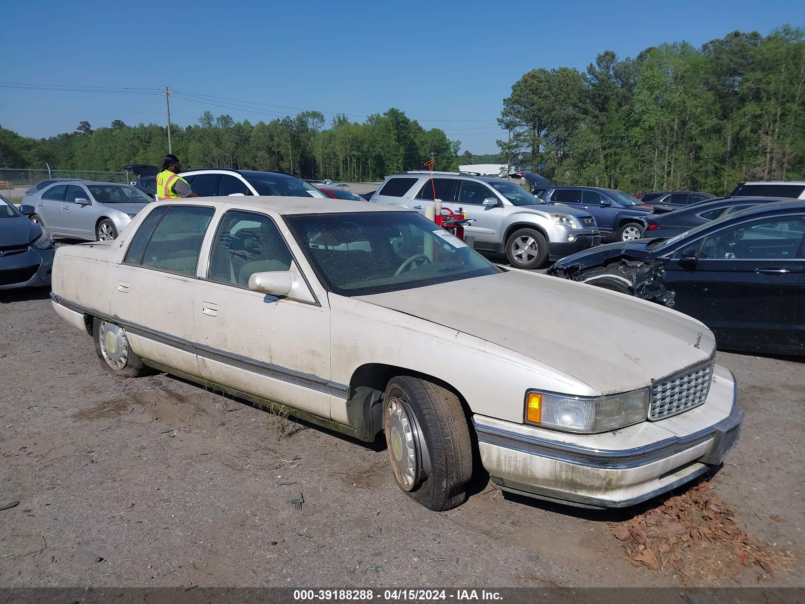 CADILLAC DE VILLE 1996 1g6kd52y5tu235801