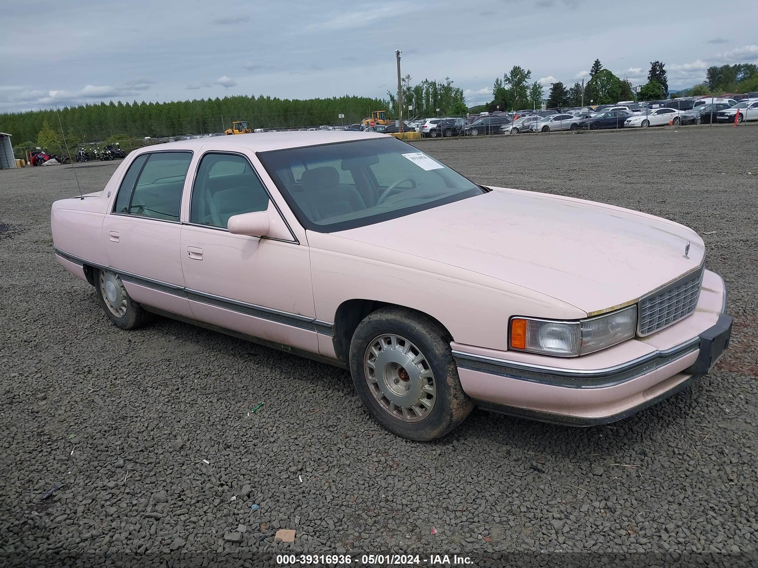 CADILLAC DE VILLE 1996 1g6kd52y8tu222203