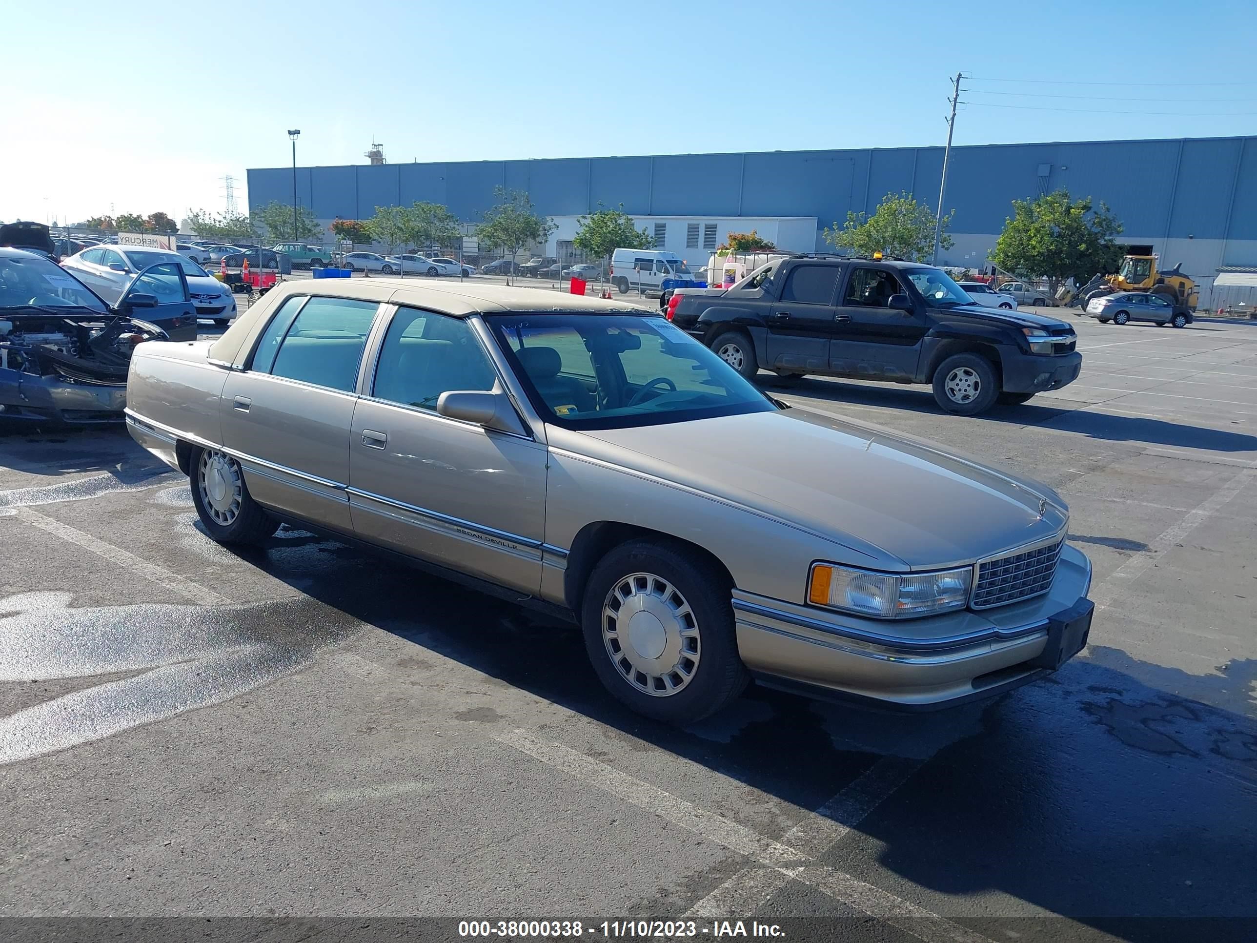 CADILLAC DE VILLE 1996 1g6kd52yxtu213566