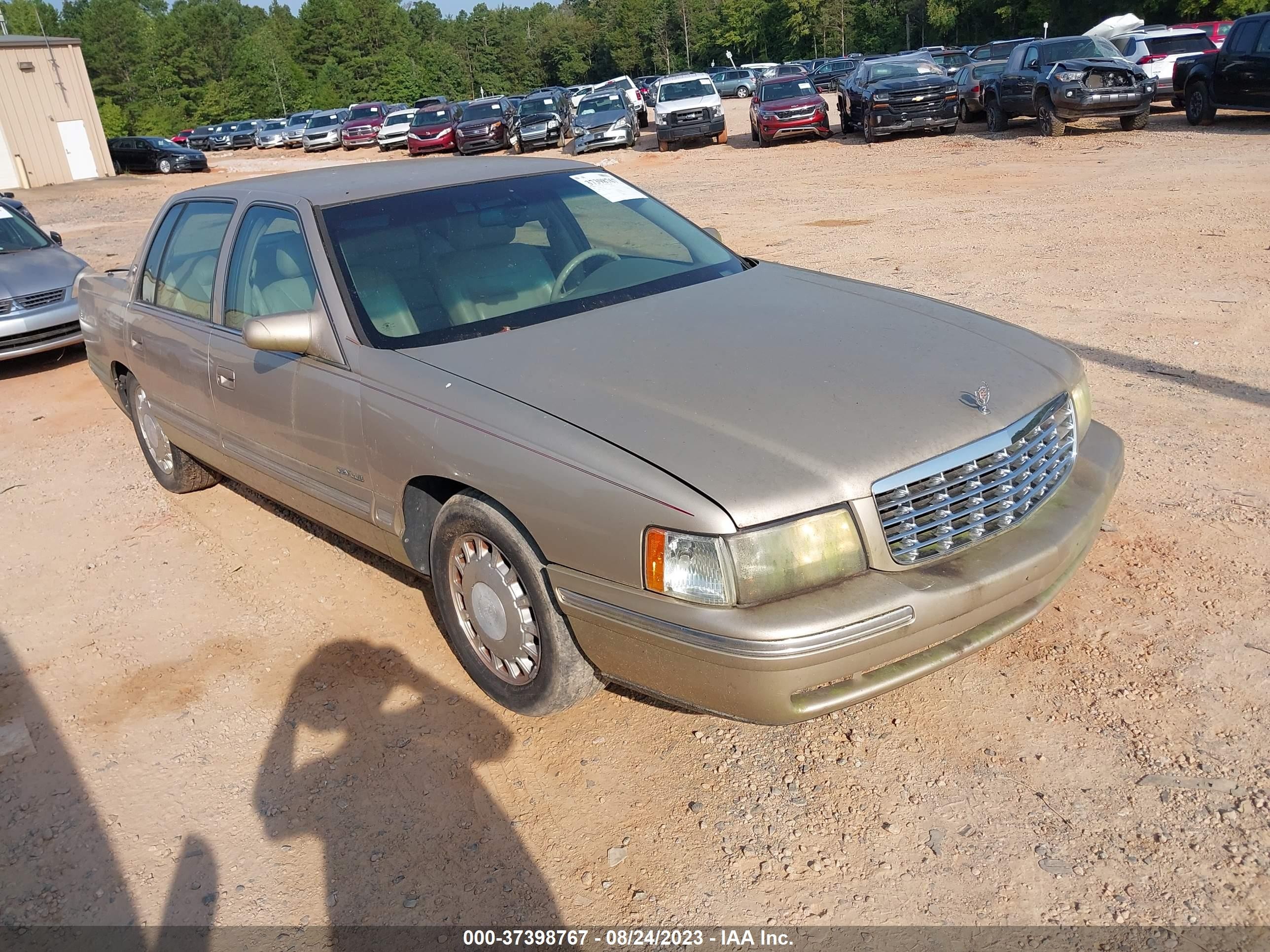 CADILLAC DE VILLE 1997 1g6kd52yxvu215160