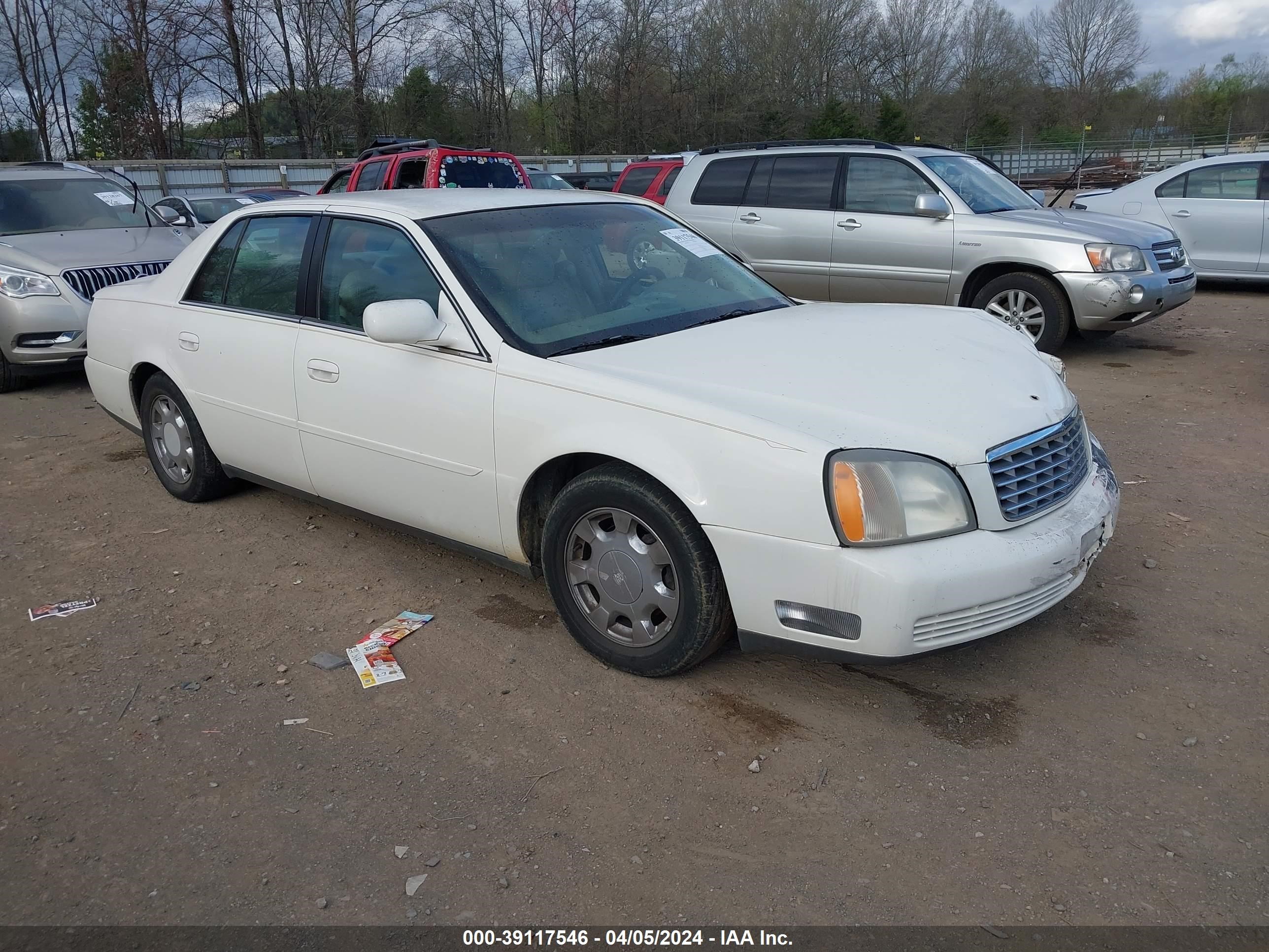 CADILLAC DE VILLE 2001 1g6kd54y01u104396