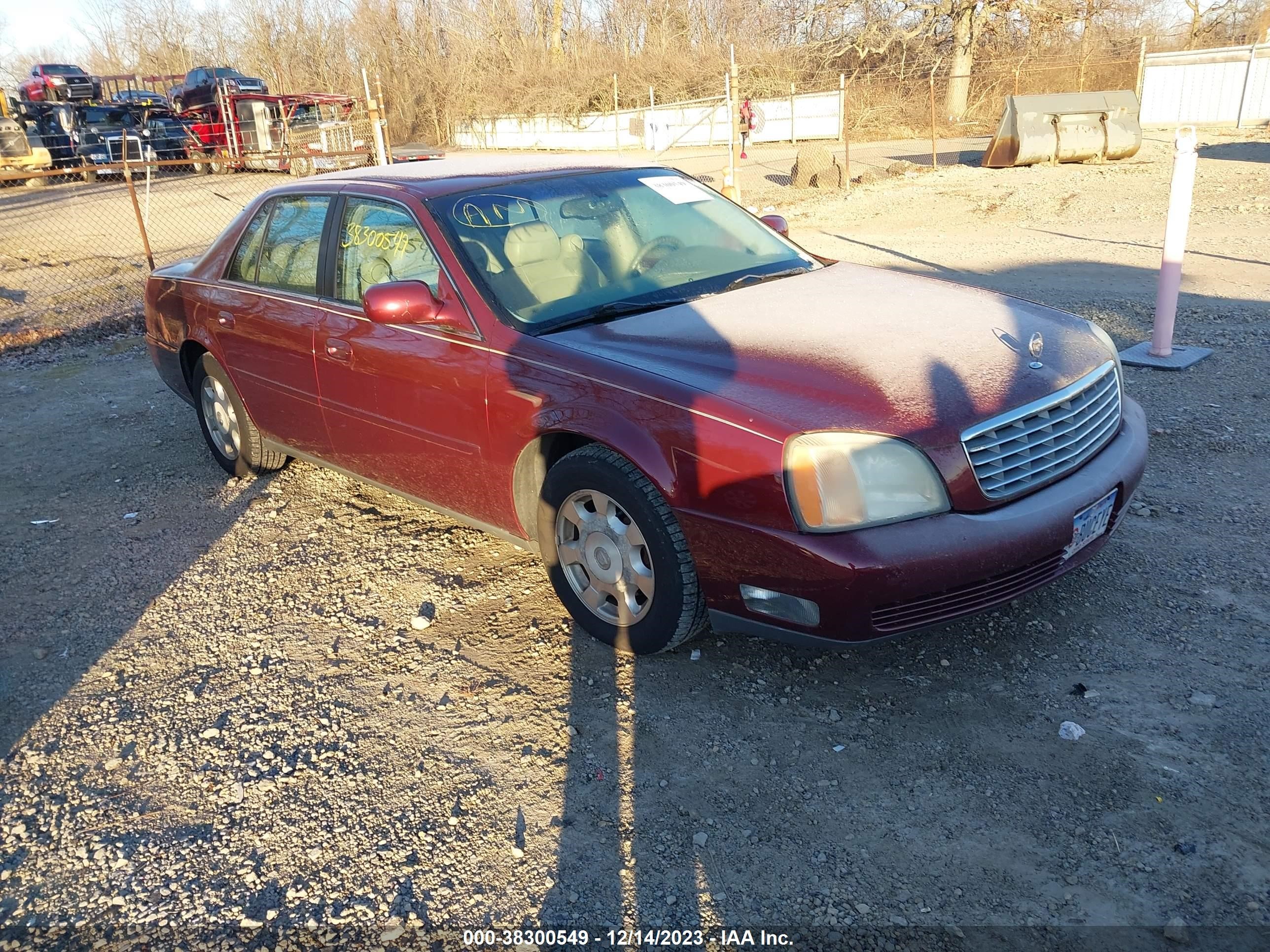 CADILLAC DE VILLE 2002 1g6kd54y12u171459