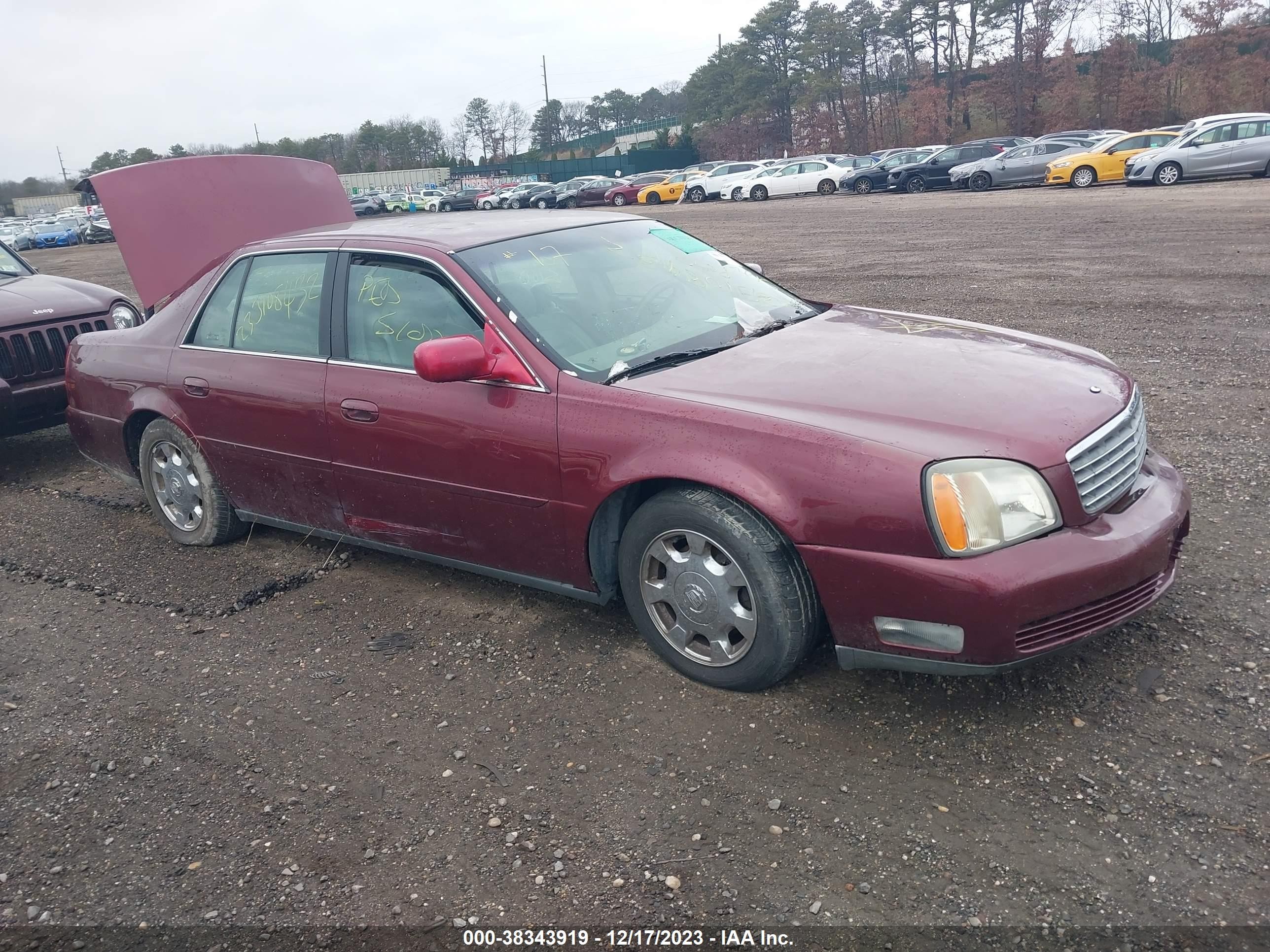 CADILLAC DE VILLE 2002 1g6kd54y22u121816