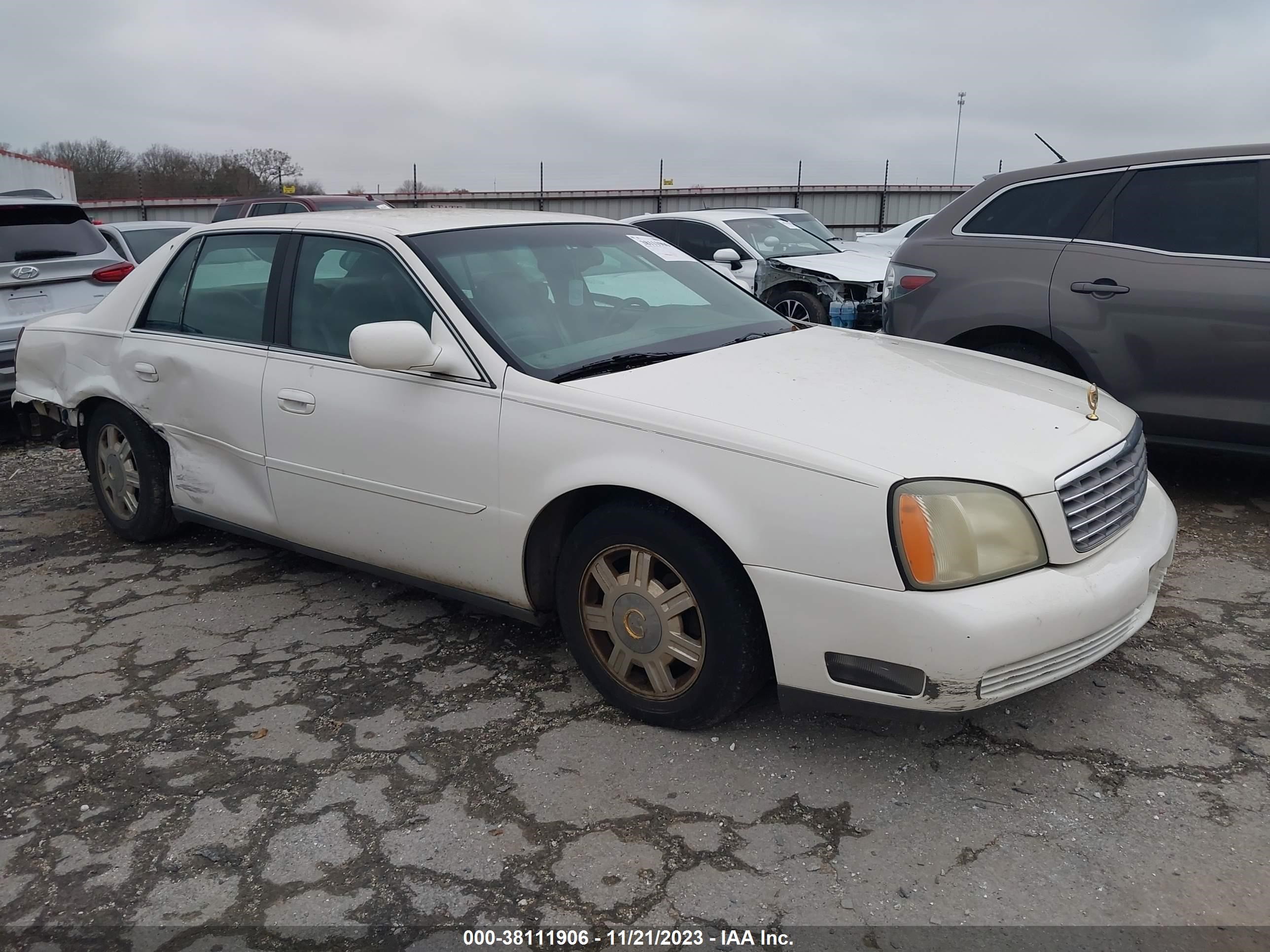 CADILLAC DE VILLE 2003 1g6kd54y33u112611