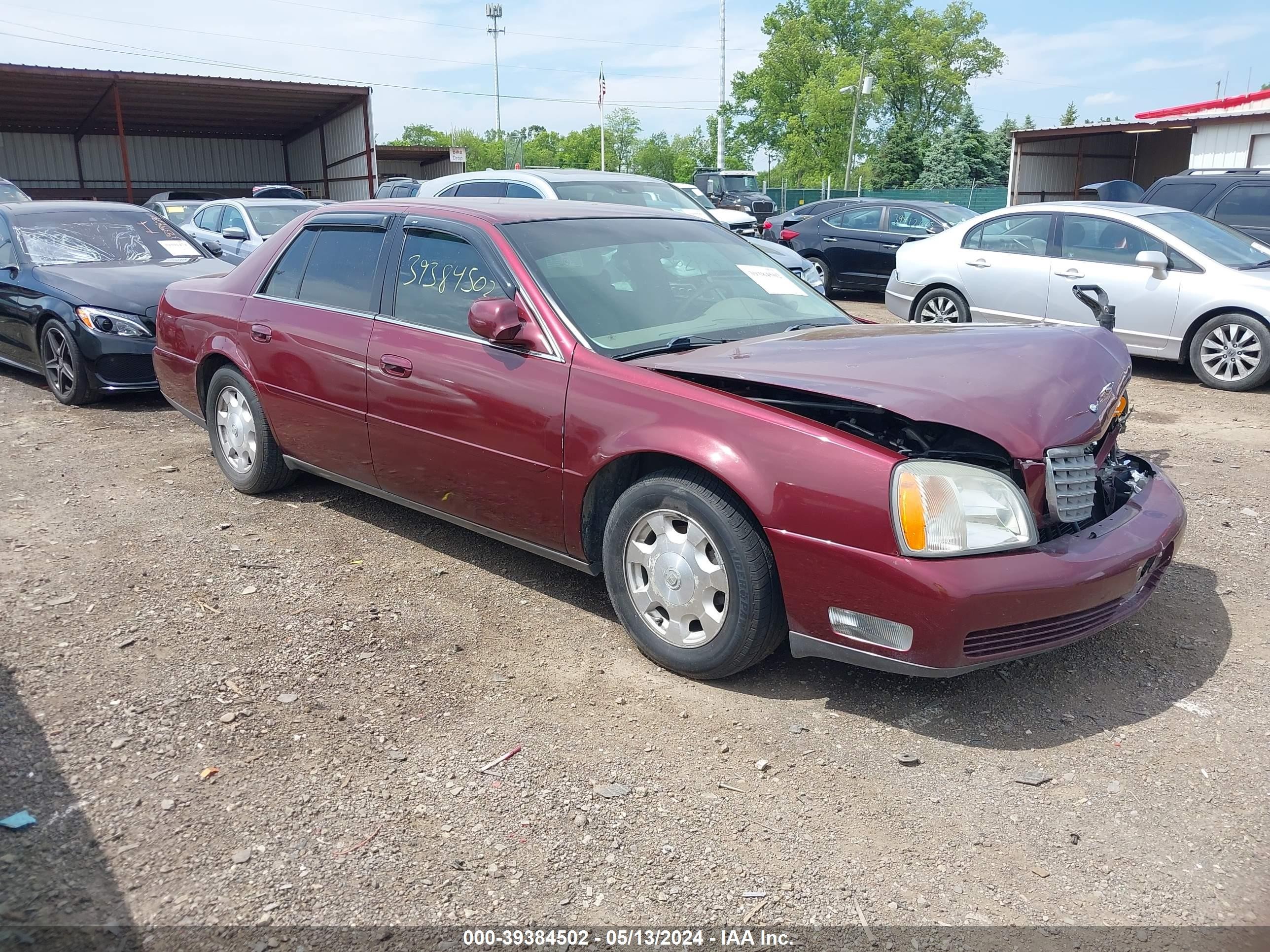 CADILLAC DE VILLE 2002 1g6kd54y52u202647