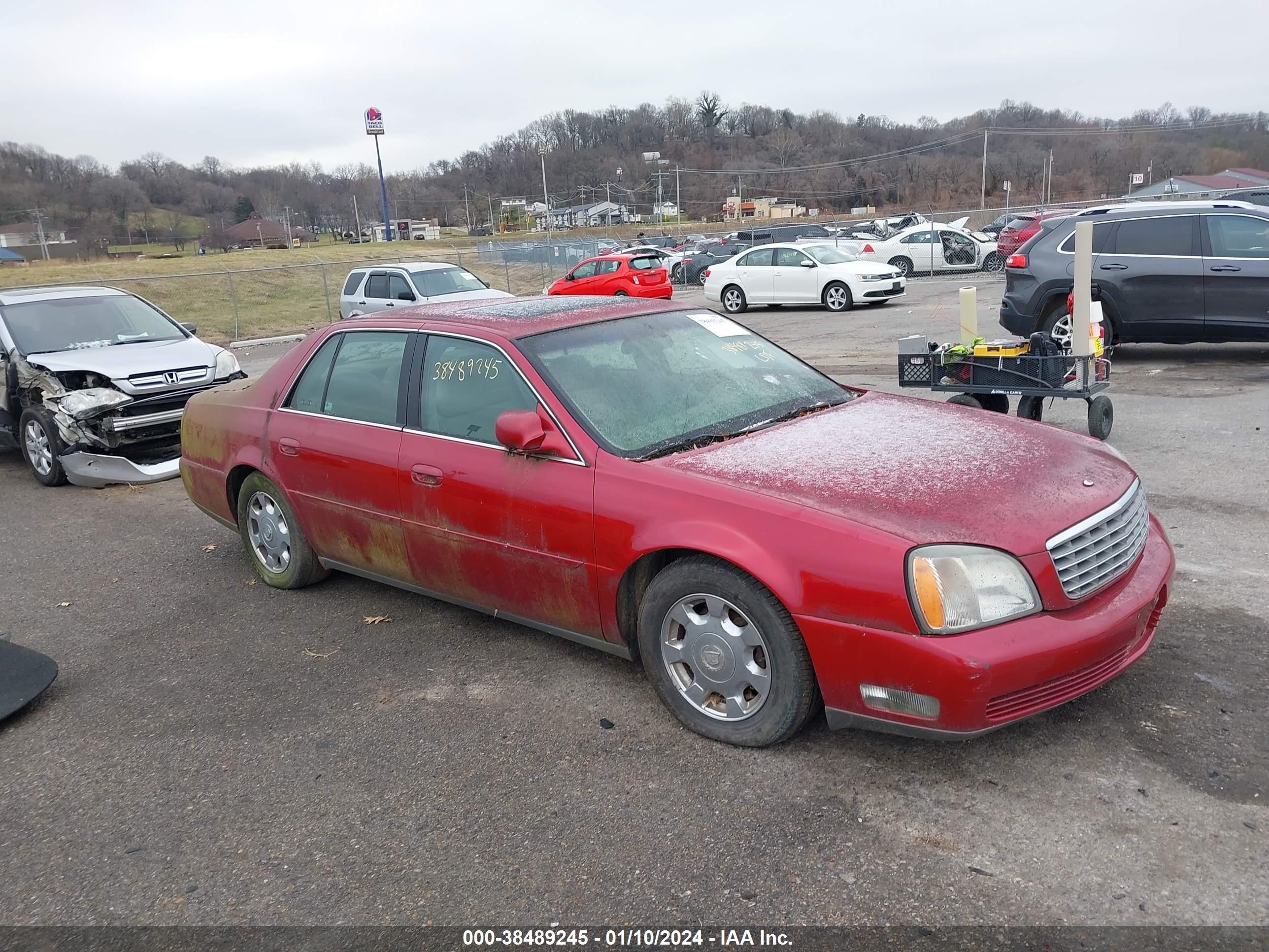 CADILLAC DE VILLE 2002 1g6kd54y72u216887