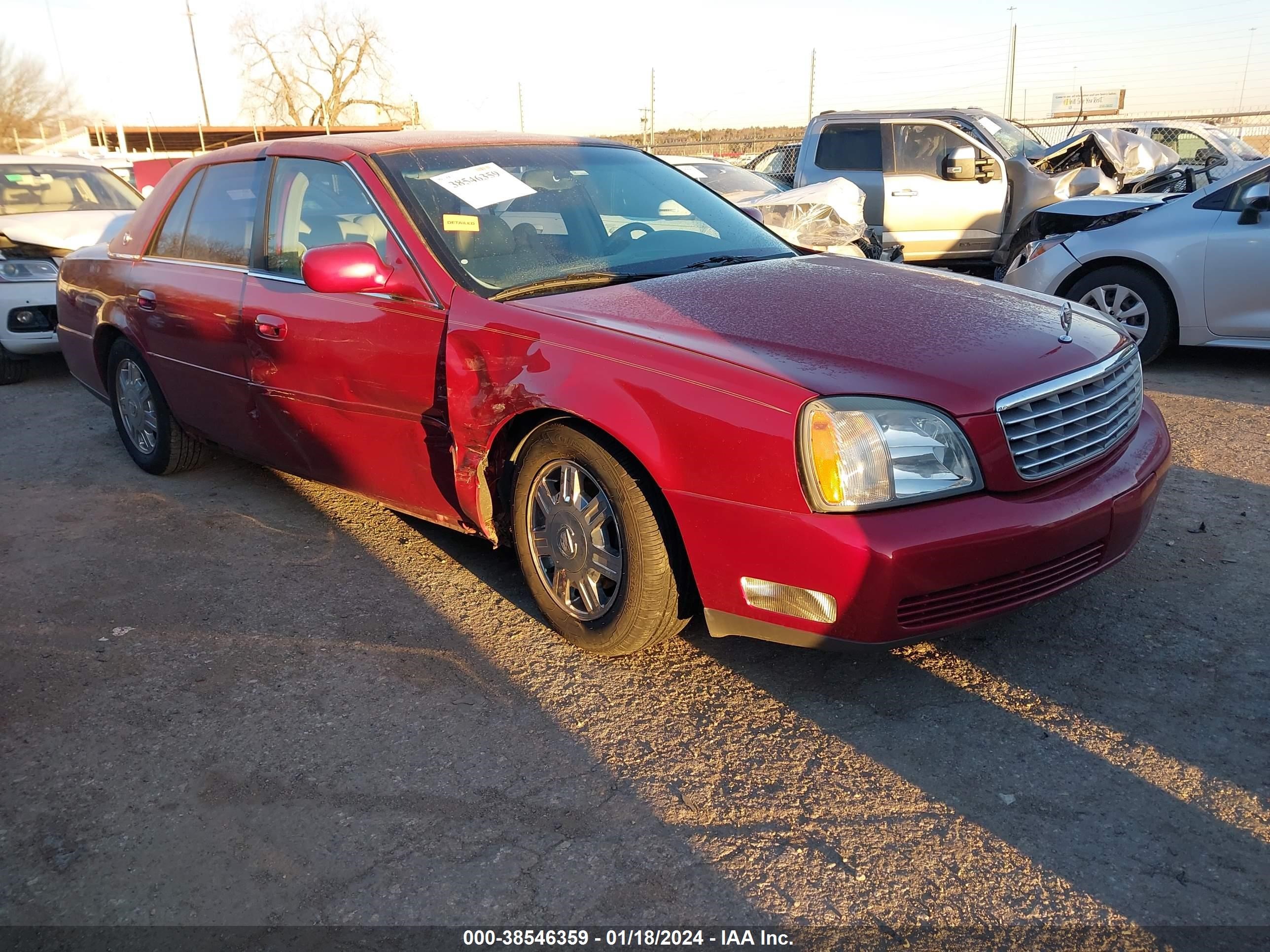 CADILLAC DE VILLE 2004 1g6kd54y74u255479