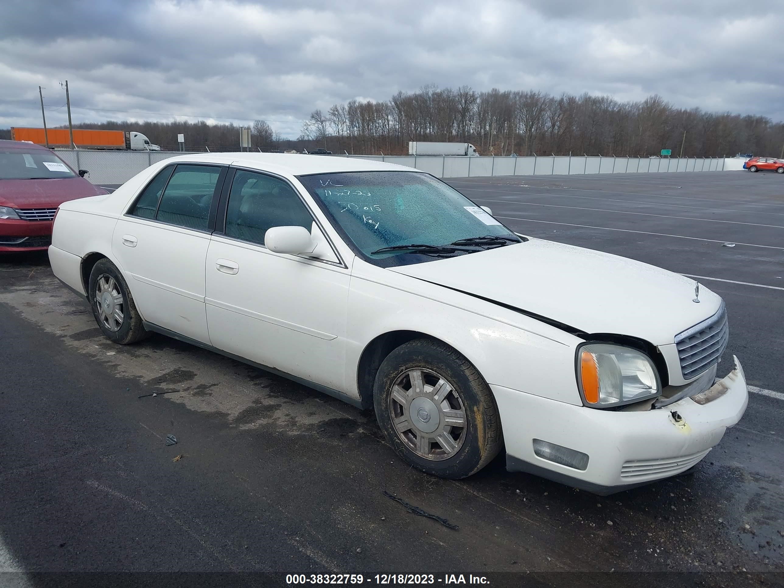 CADILLAC DE VILLE 2005 1g6kd54y75u241664