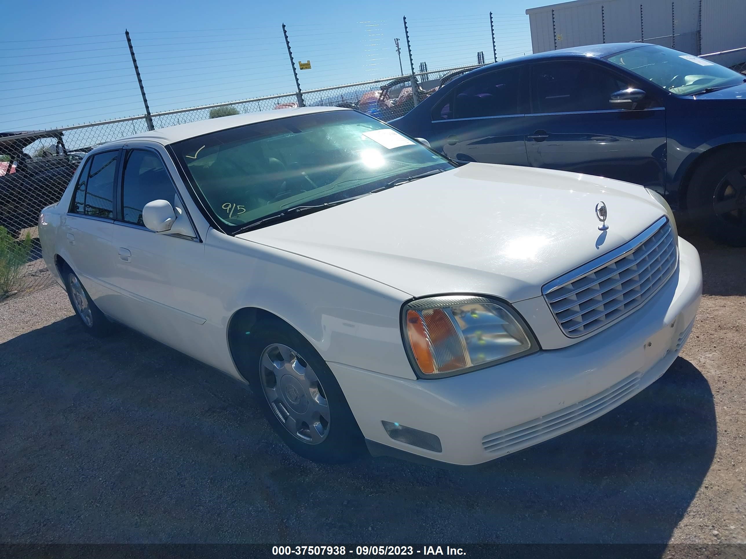 CADILLAC DE VILLE 2002 1g6kd54y82u123554