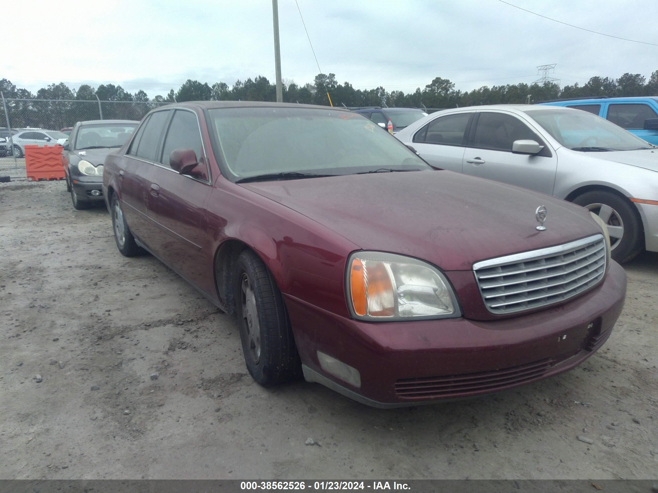 CADILLAC DE VILLE 2002 1g6kd54y82u152424