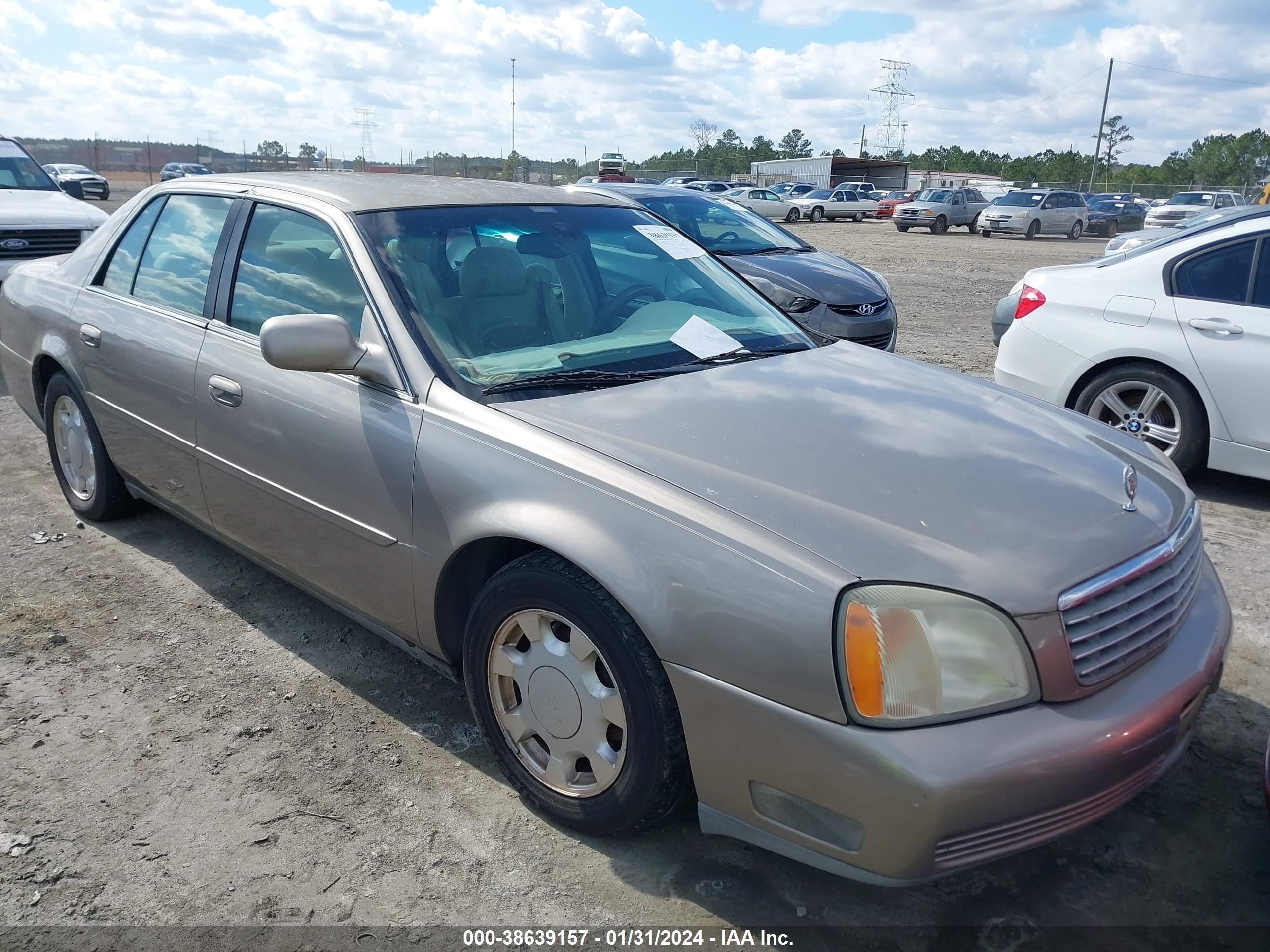 CADILLAC DE VILLE 2000 1g6kd54y8yu213943