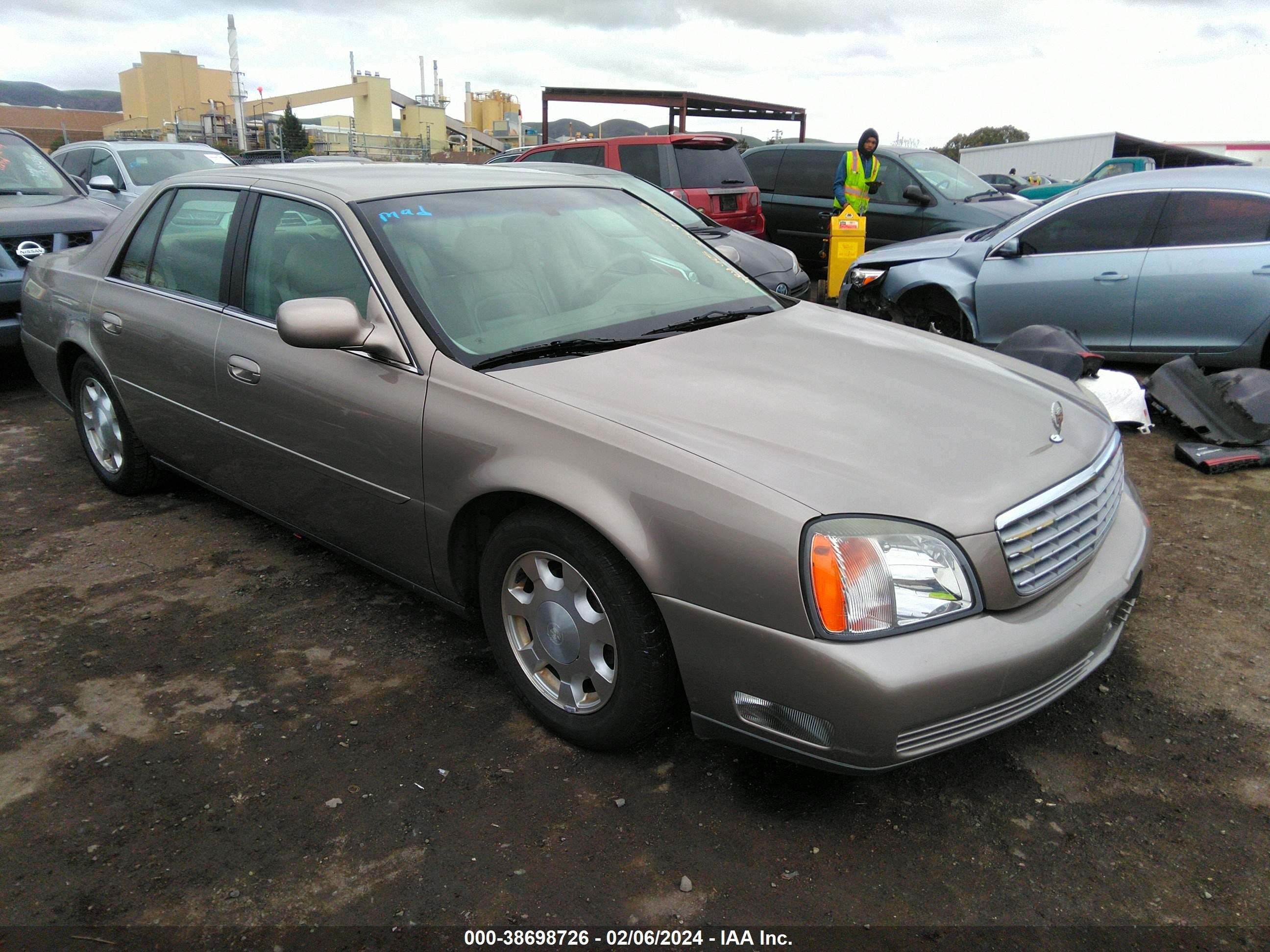 CADILLAC DE VILLE 2001 1g6kd54y91u225329