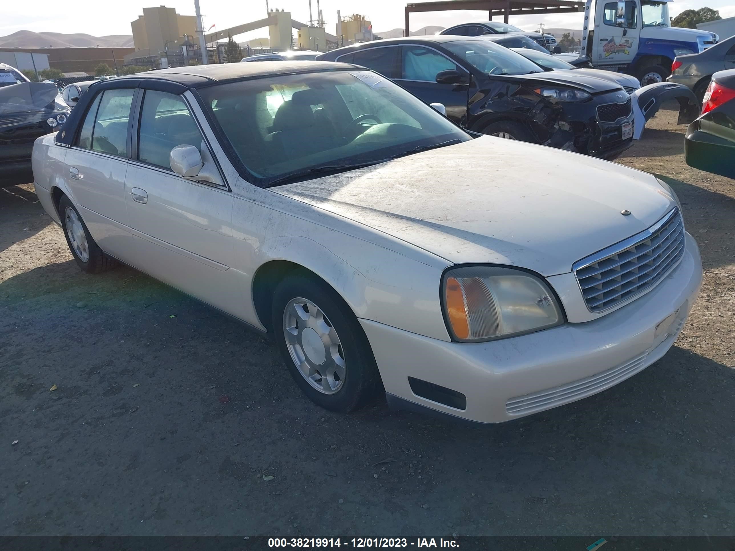 CADILLAC DE VILLE 2001 1g6kd54y91u237044