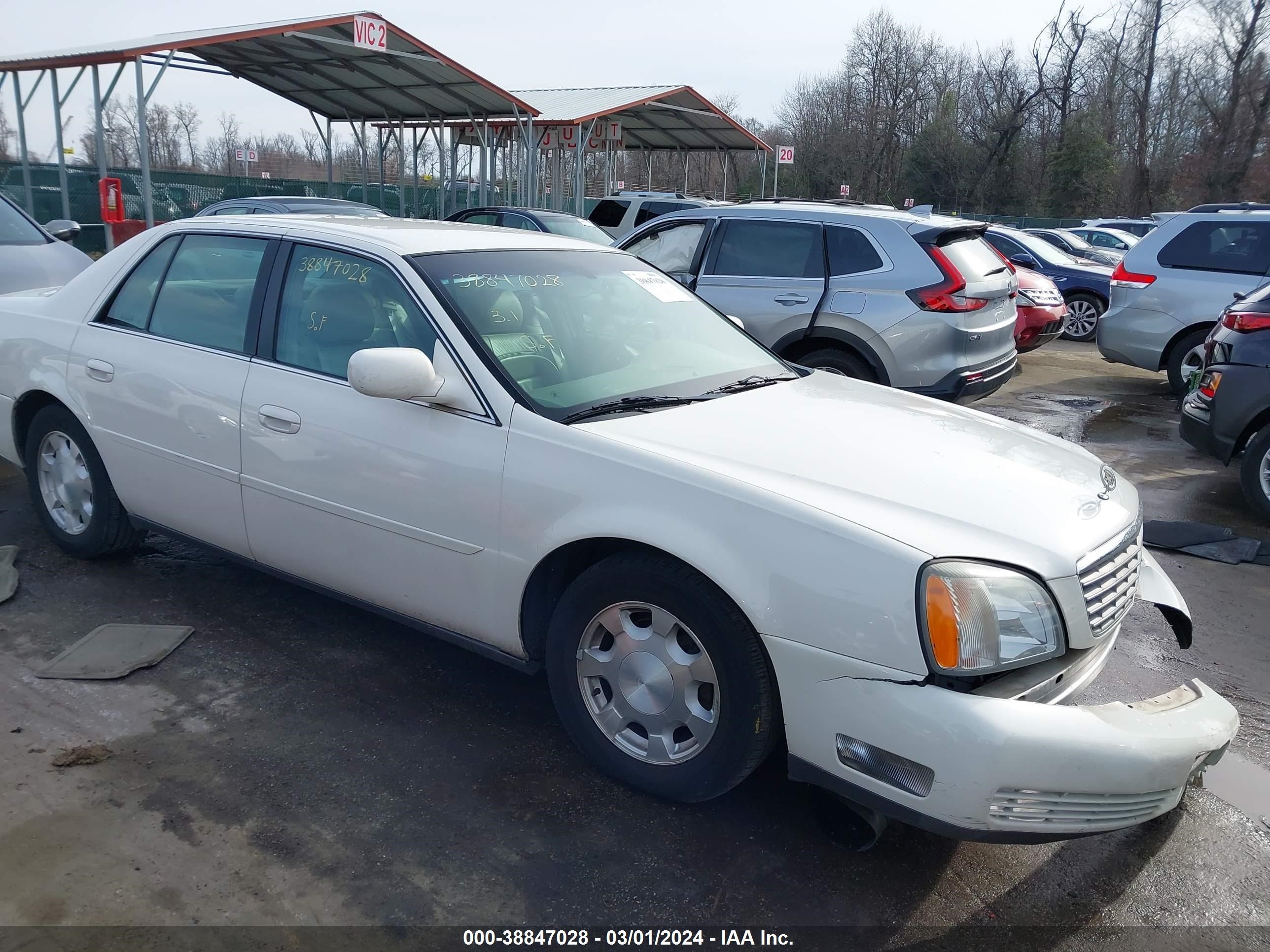 CADILLAC DE VILLE 2001 1g6kd54y91u266172