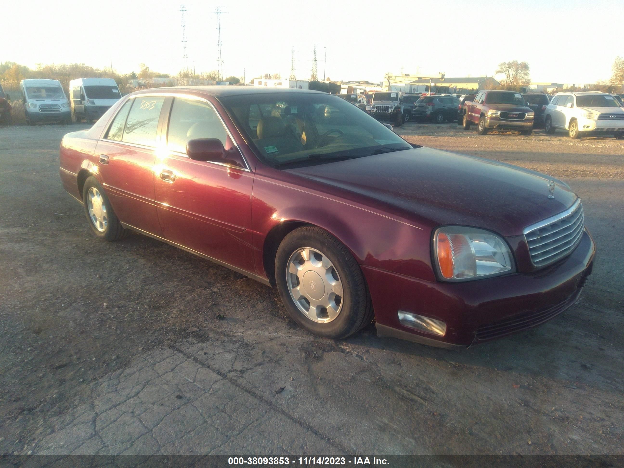 CADILLAC DE VILLE 2000 1g6kd54yxyu334764