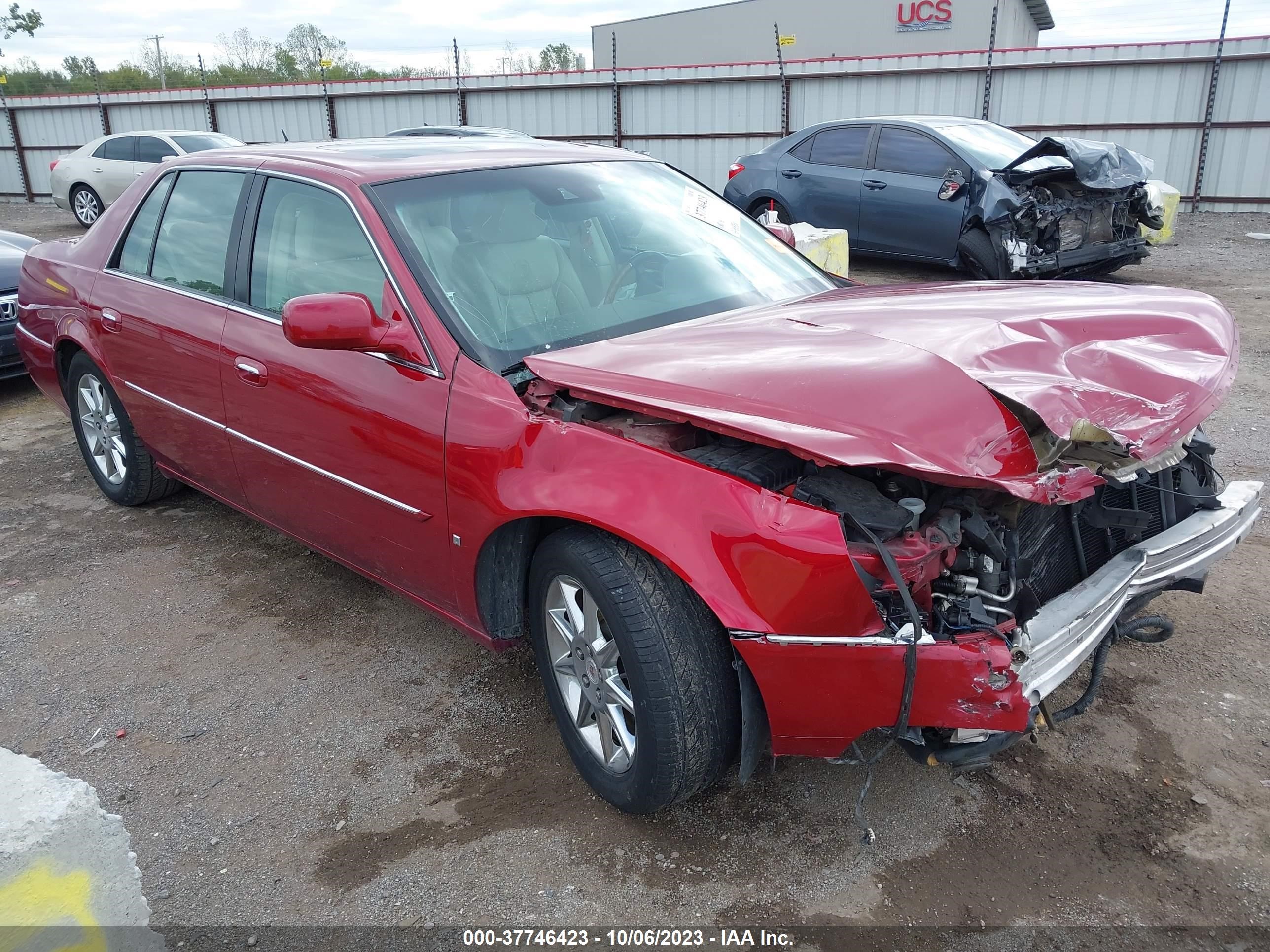 CADILLAC DTS 2008 1g6kd57y48u195520