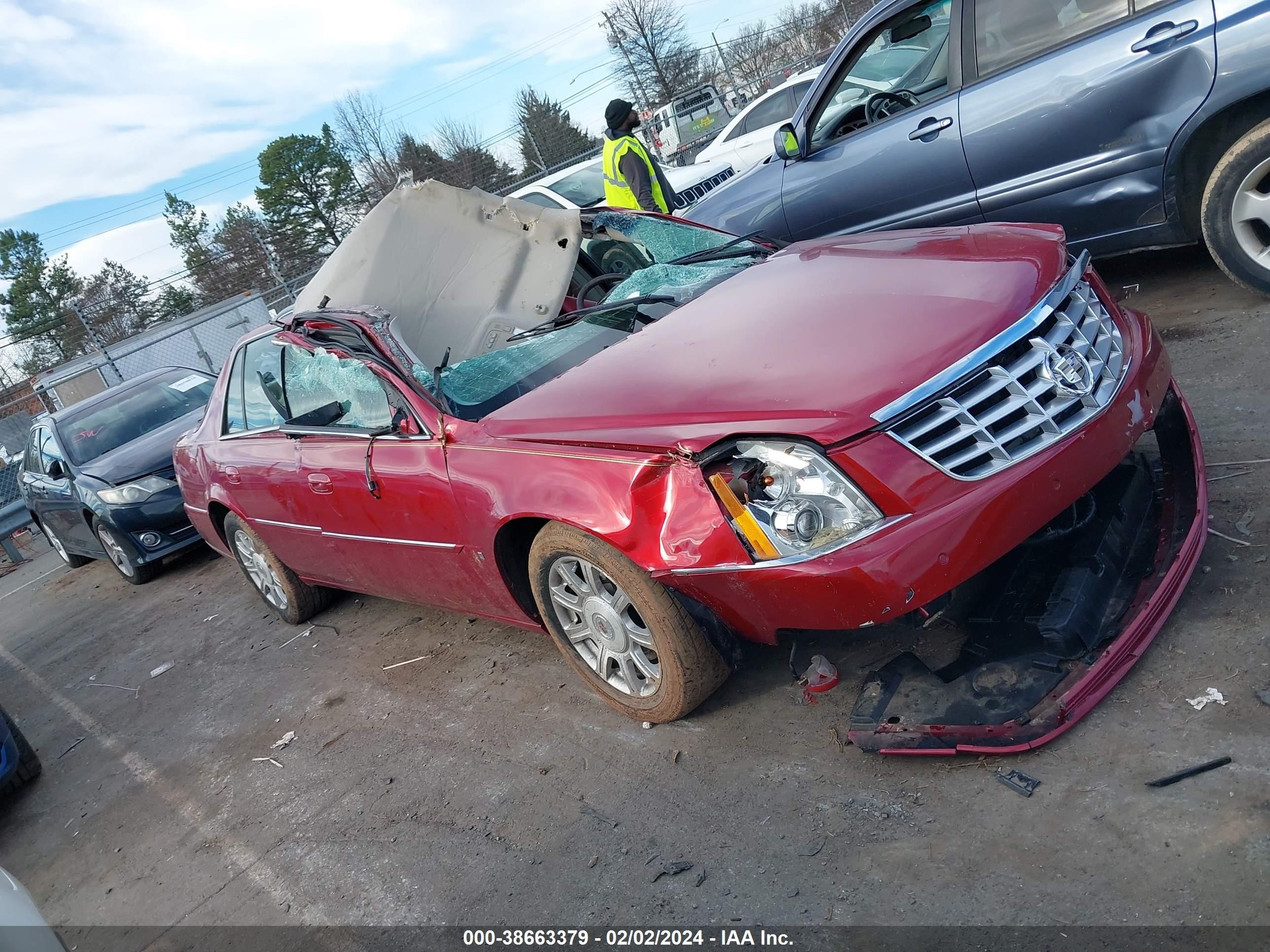 CADILLAC DTS 2008 1g6kd57y68u107616