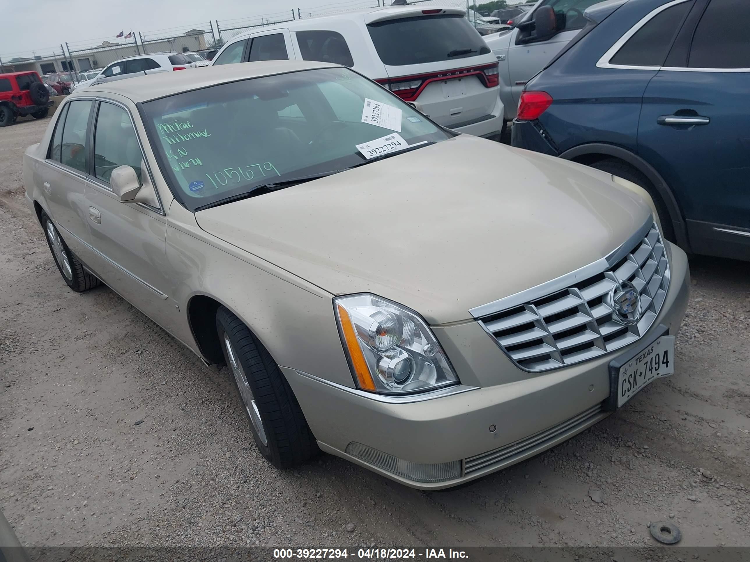 CADILLAC DTS 2008 1g6kd57y98u105679