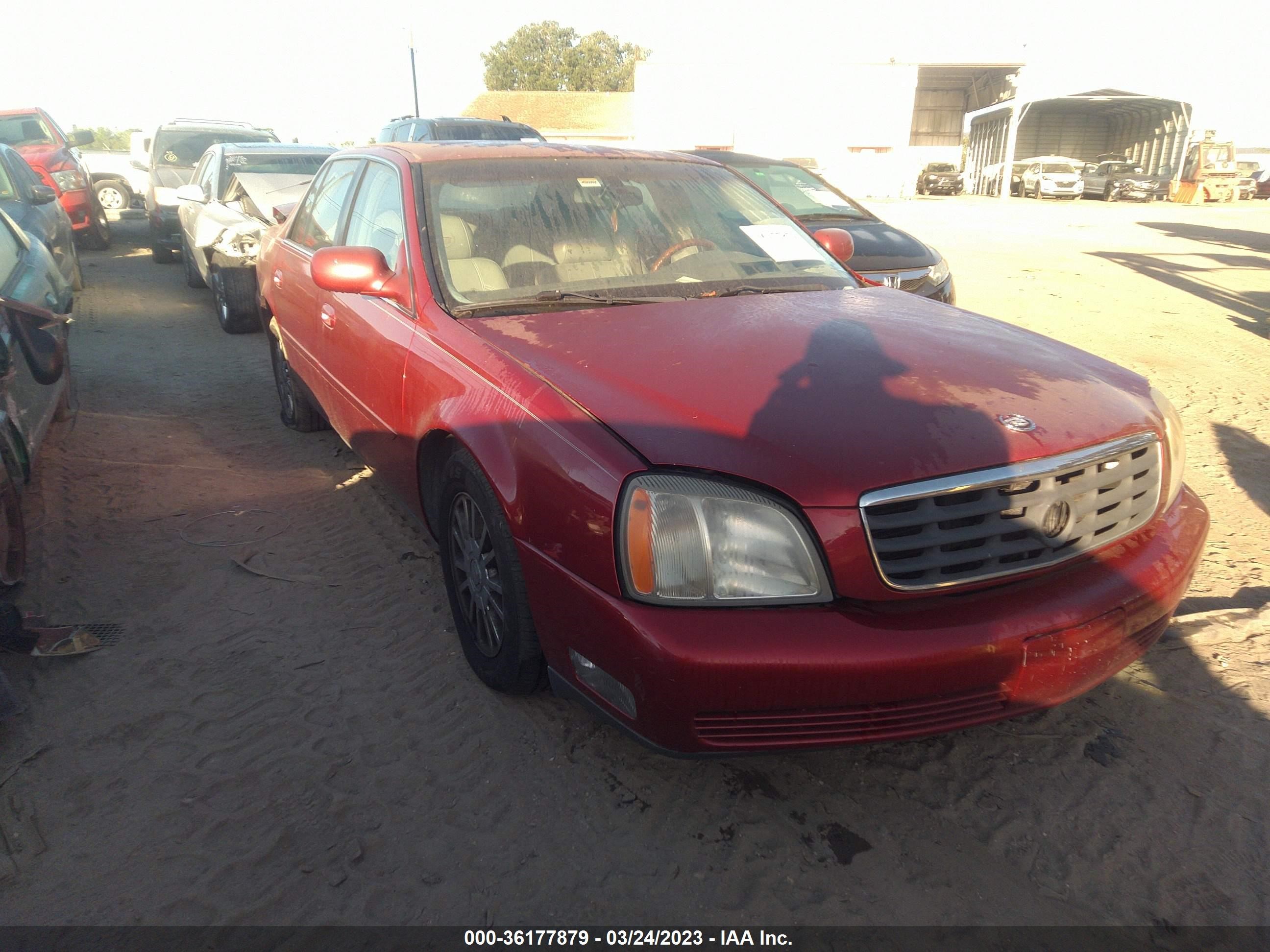 CADILLAC DE VILLE 2003 1g6ke57y03u199148