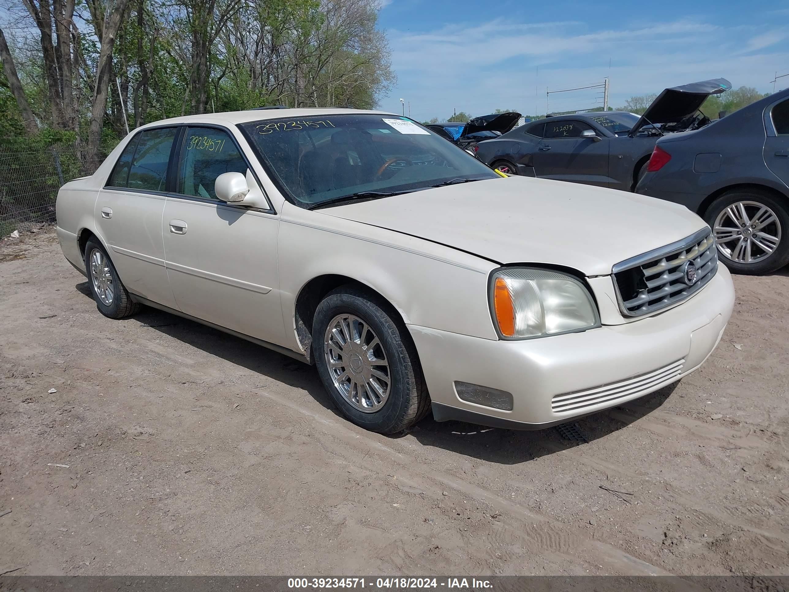 CADILLAC DE VILLE 2003 1g6ke57y43u111119