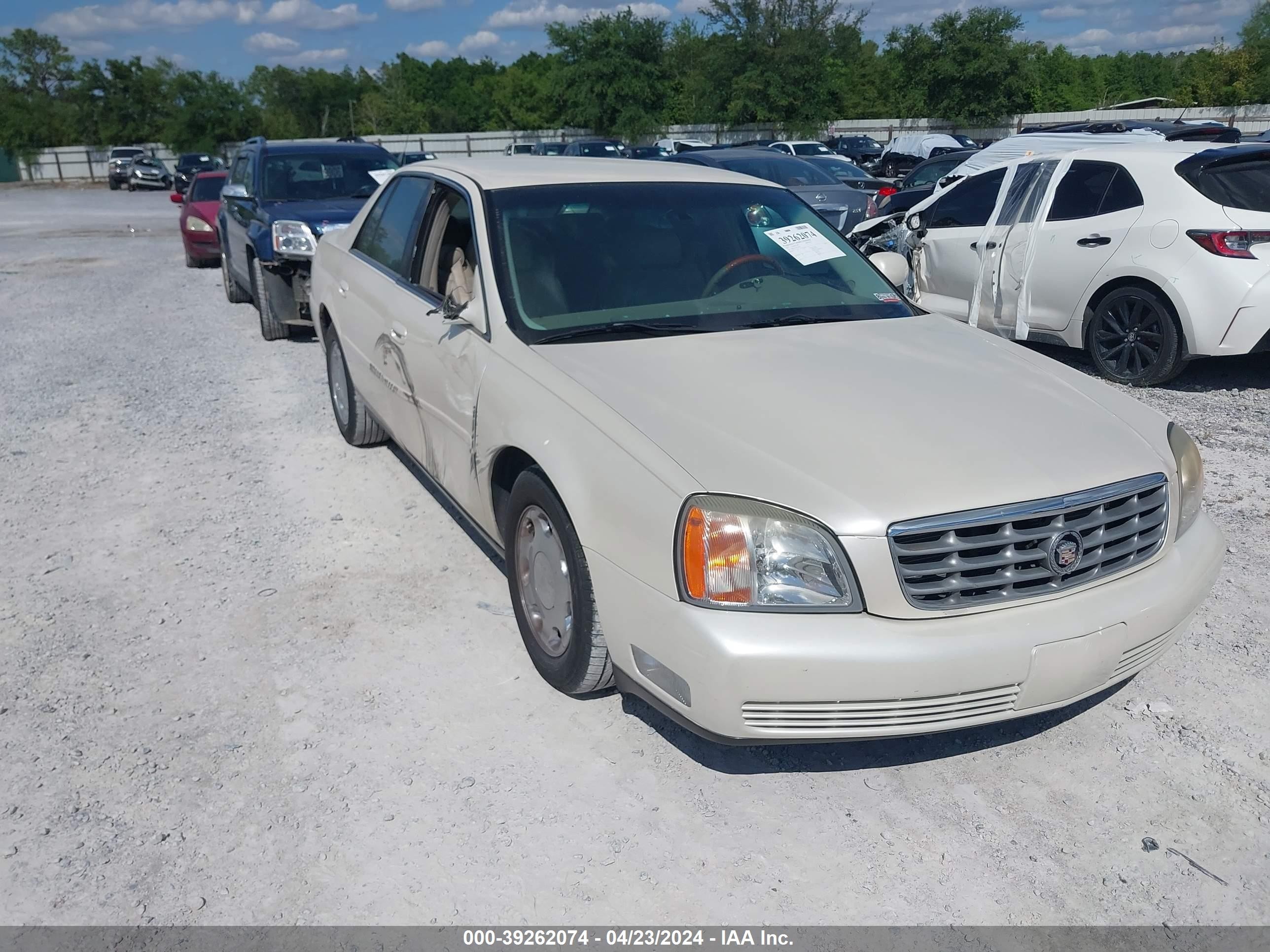 CADILLAC DE VILLE 2001 1g6ke57y81u103618