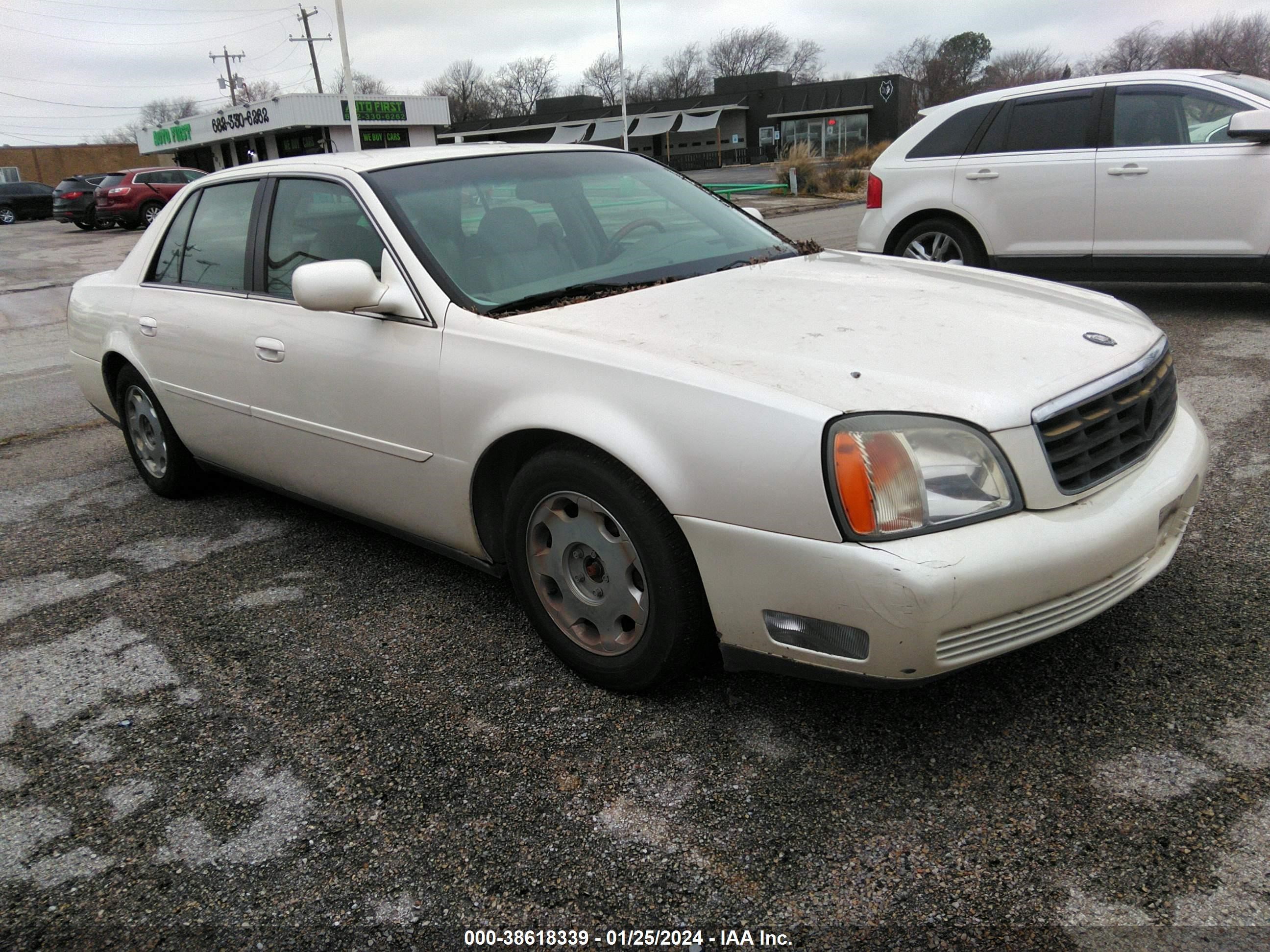 CADILLAC DE VILLE 2000 1g6ke57y8yu335968