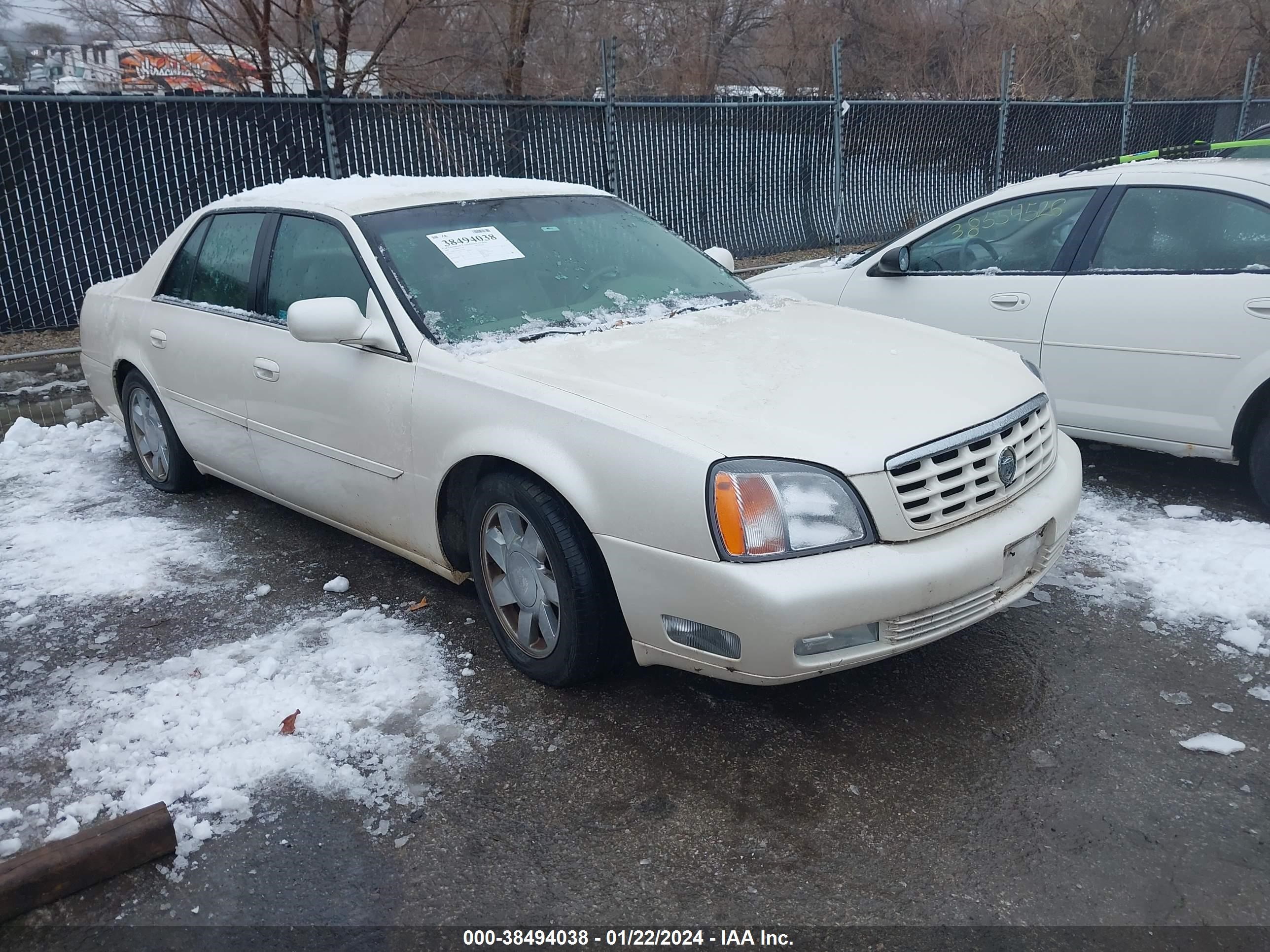 CADILLAC DE VILLE 2000 1g6kf5793yu222306