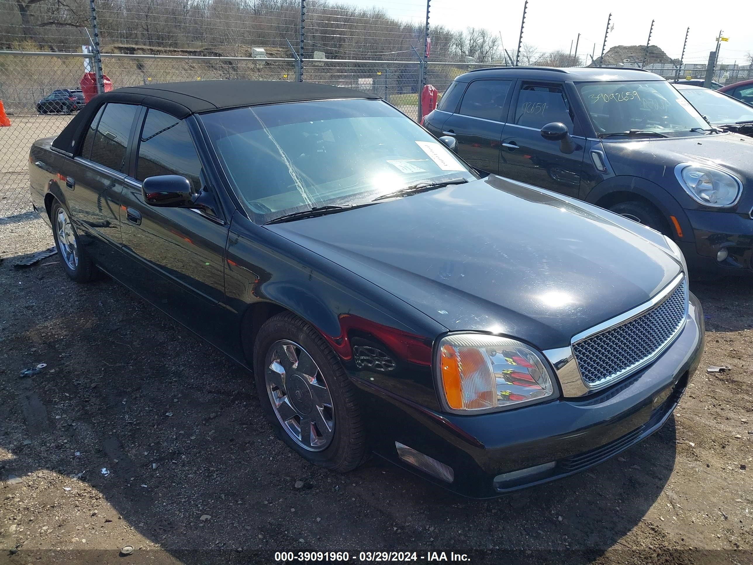 CADILLAC DE VILLE 2000 1g6kf5793yu301670