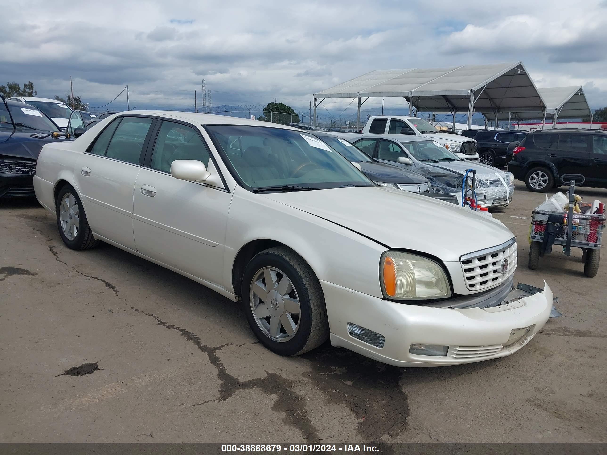 CADILLAC DE VILLE 2003 1g6kf57993u277433