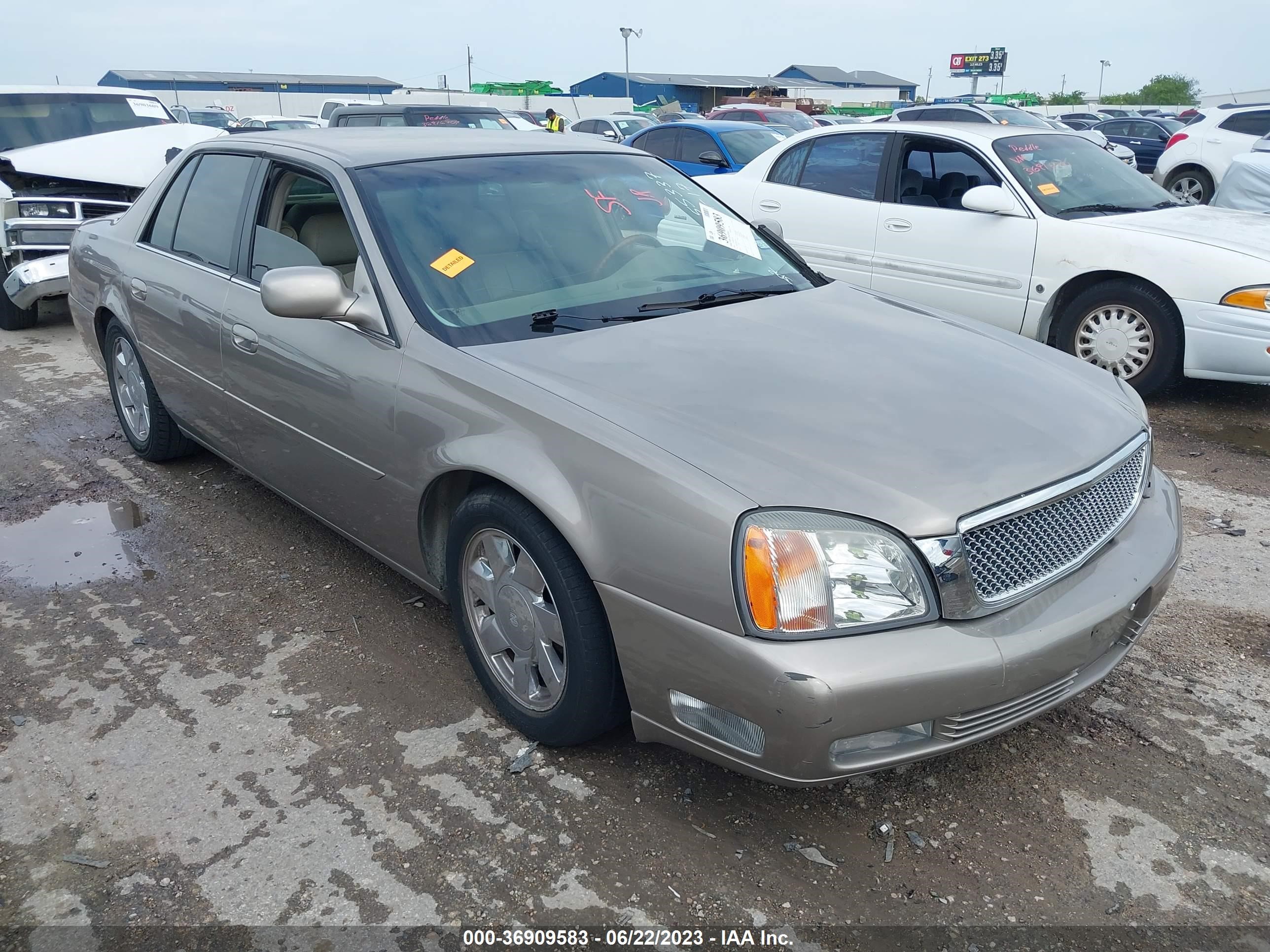 CADILLAC DE VILLE 2000 1g6kf5799yu355023