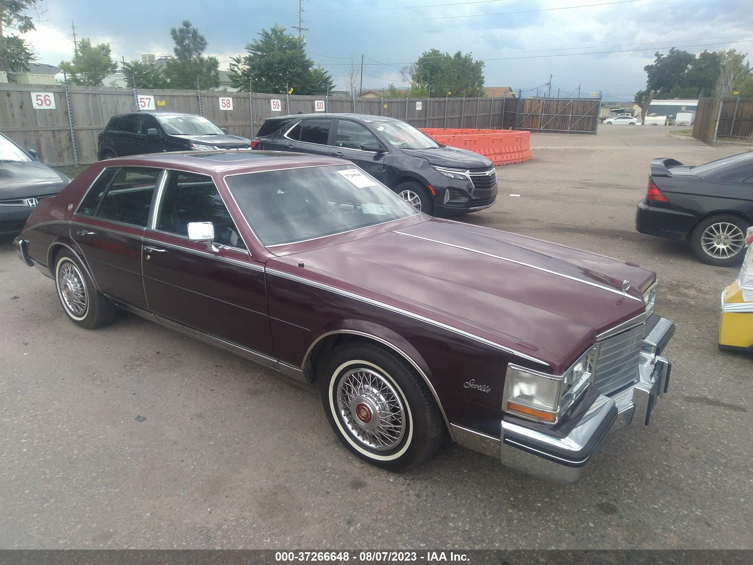 CADILLAC SEVILLE 1985 1g6ks6981fe810573