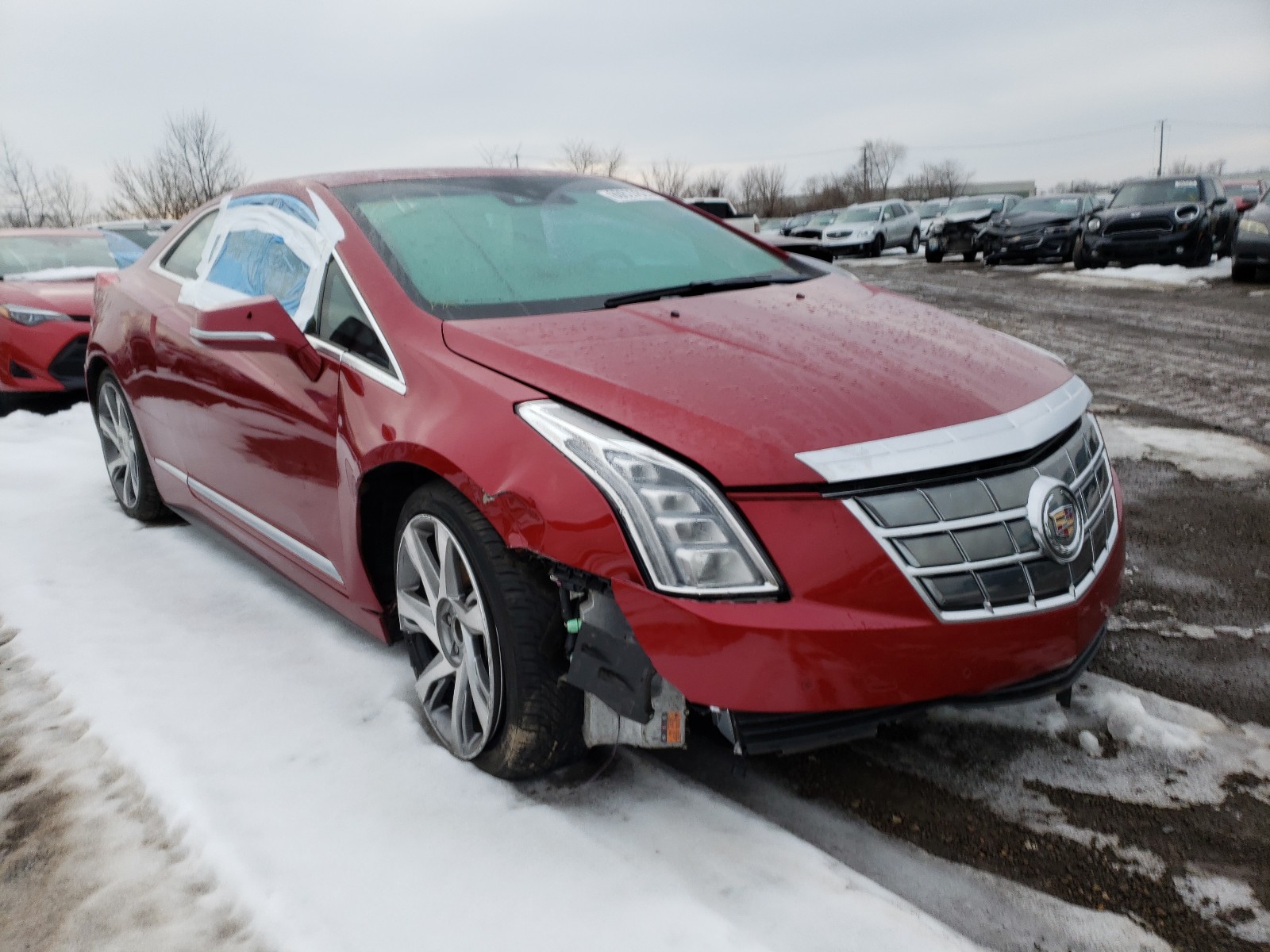 CADILLAC ELR LUXURY 2014 1g6rm1e48eu141060