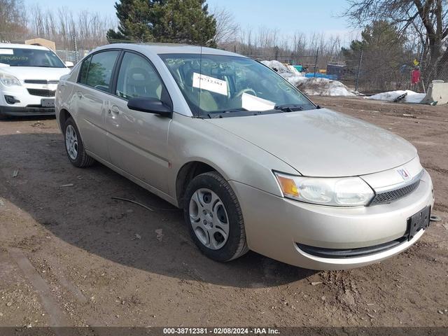 SATURN ION LEVEL 2003 1g8aj52f73z145871