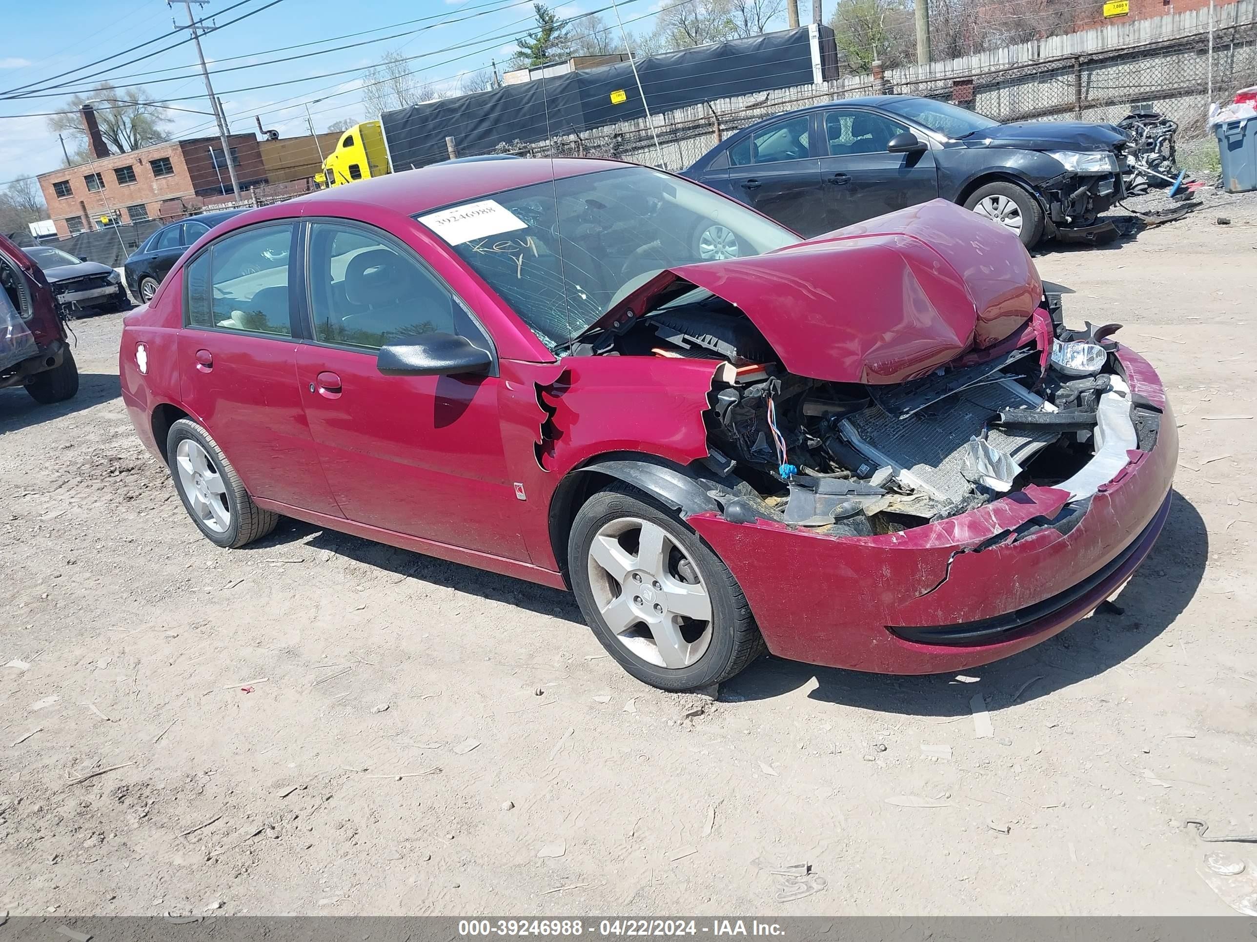 SATURN ION 2007 1g8aj58f97z177301