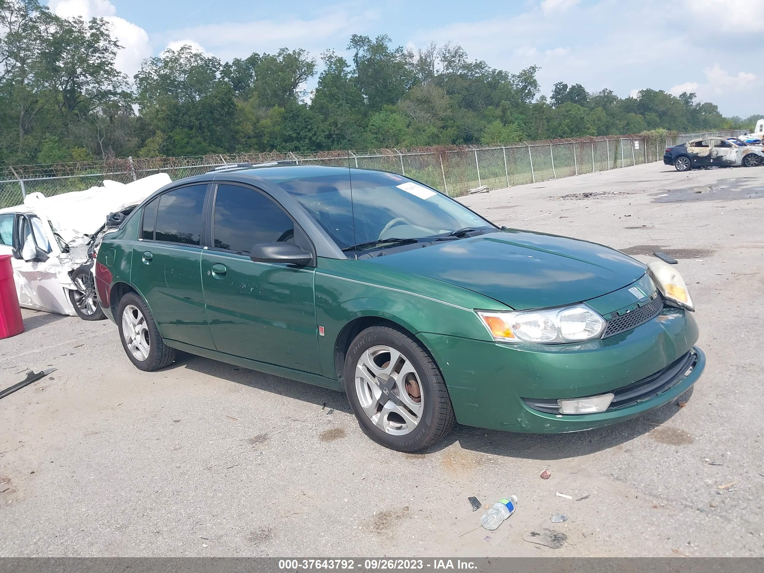 SATURN ION 2003 1g8al52f43z124972