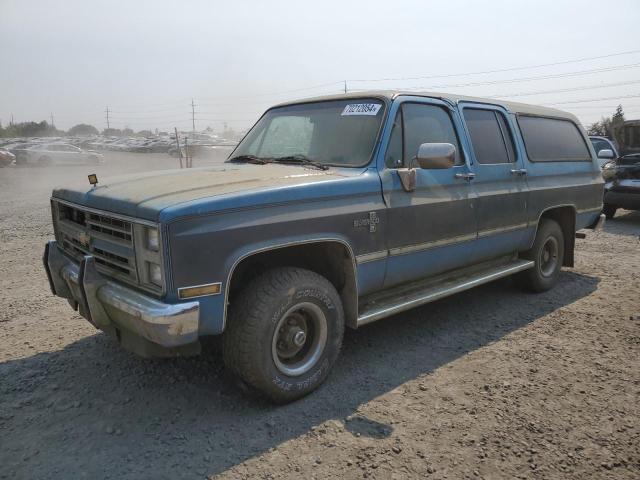 CHEVROLET SUBURBAN K 1986 1g8ek16l5gf122961