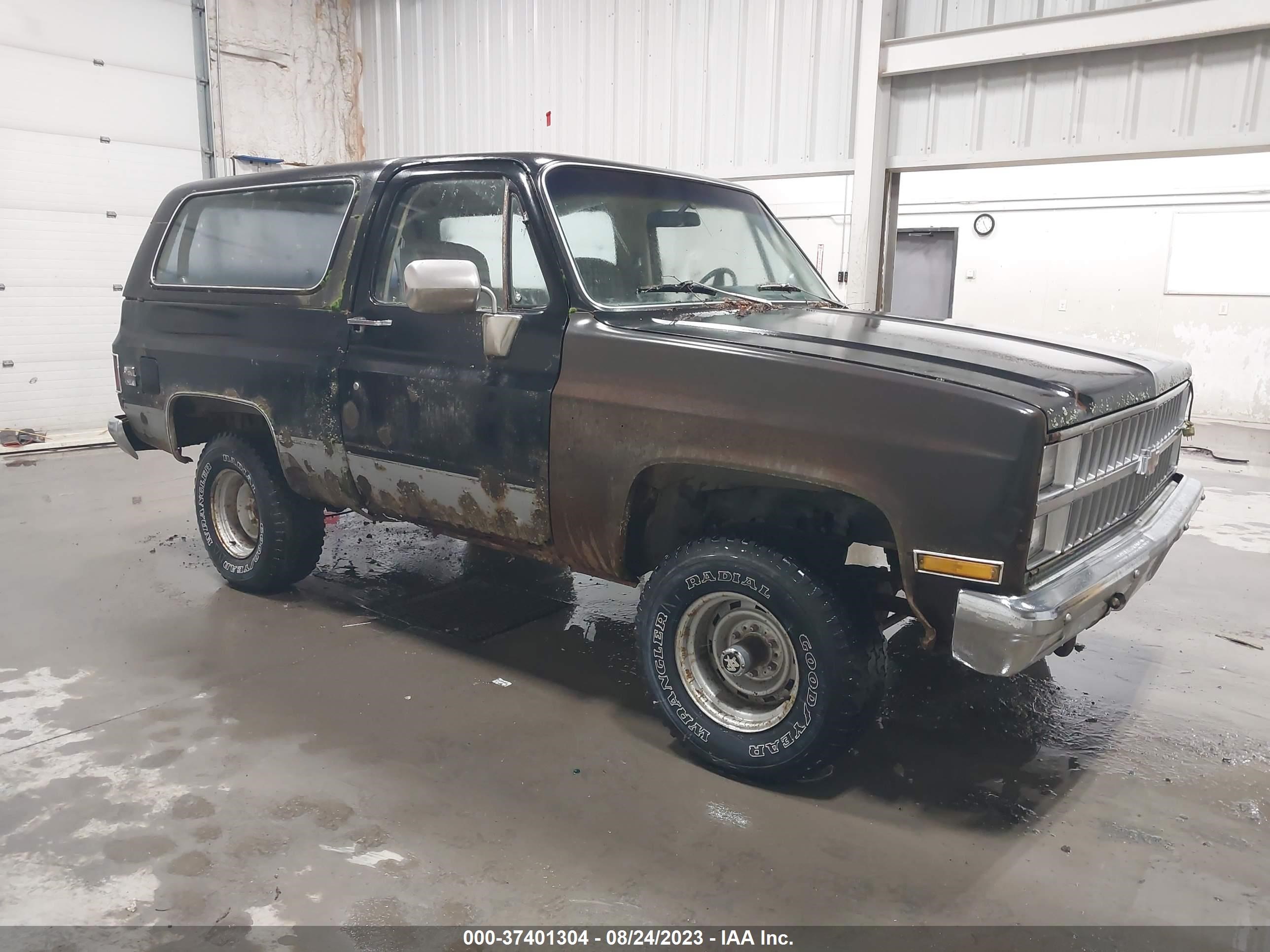 CHEVROLET BLAZER 1981 1g8ek18h5bf130964