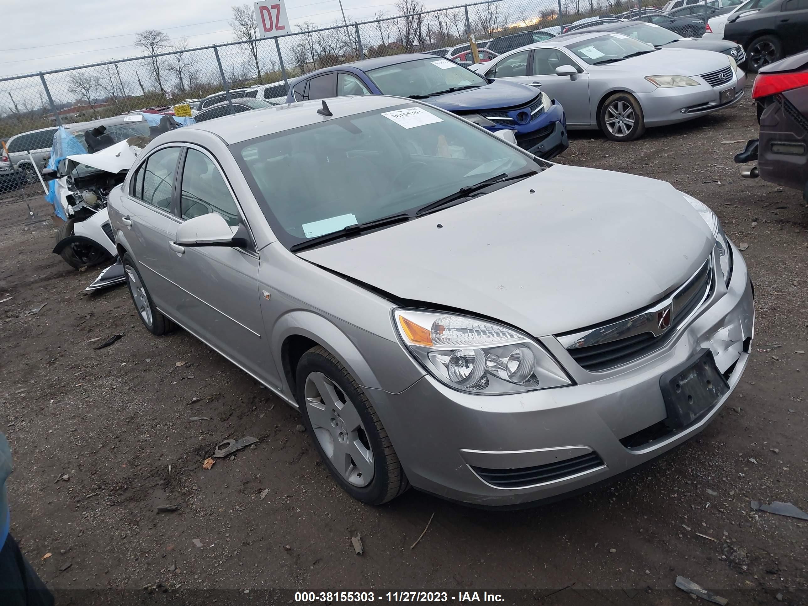 SATURN AURA 2008 1g8zs57dx8f257242