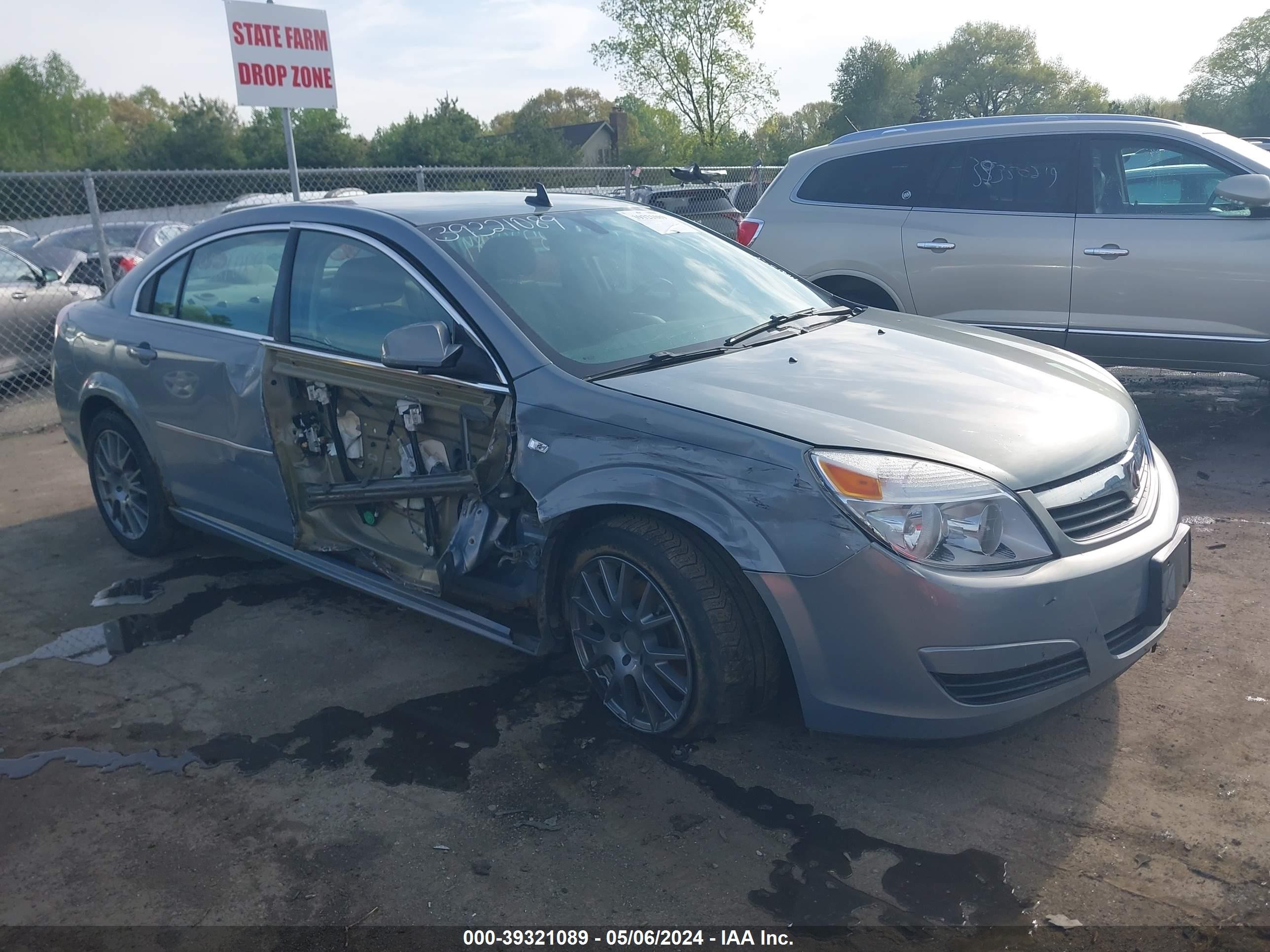 SATURN AURA 2008 1g8zs57n68f143456