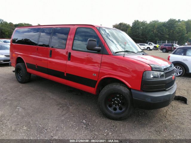 CHEVROLET EXPRESS PASSENGER 2010 1ga2g1dgxa1171490