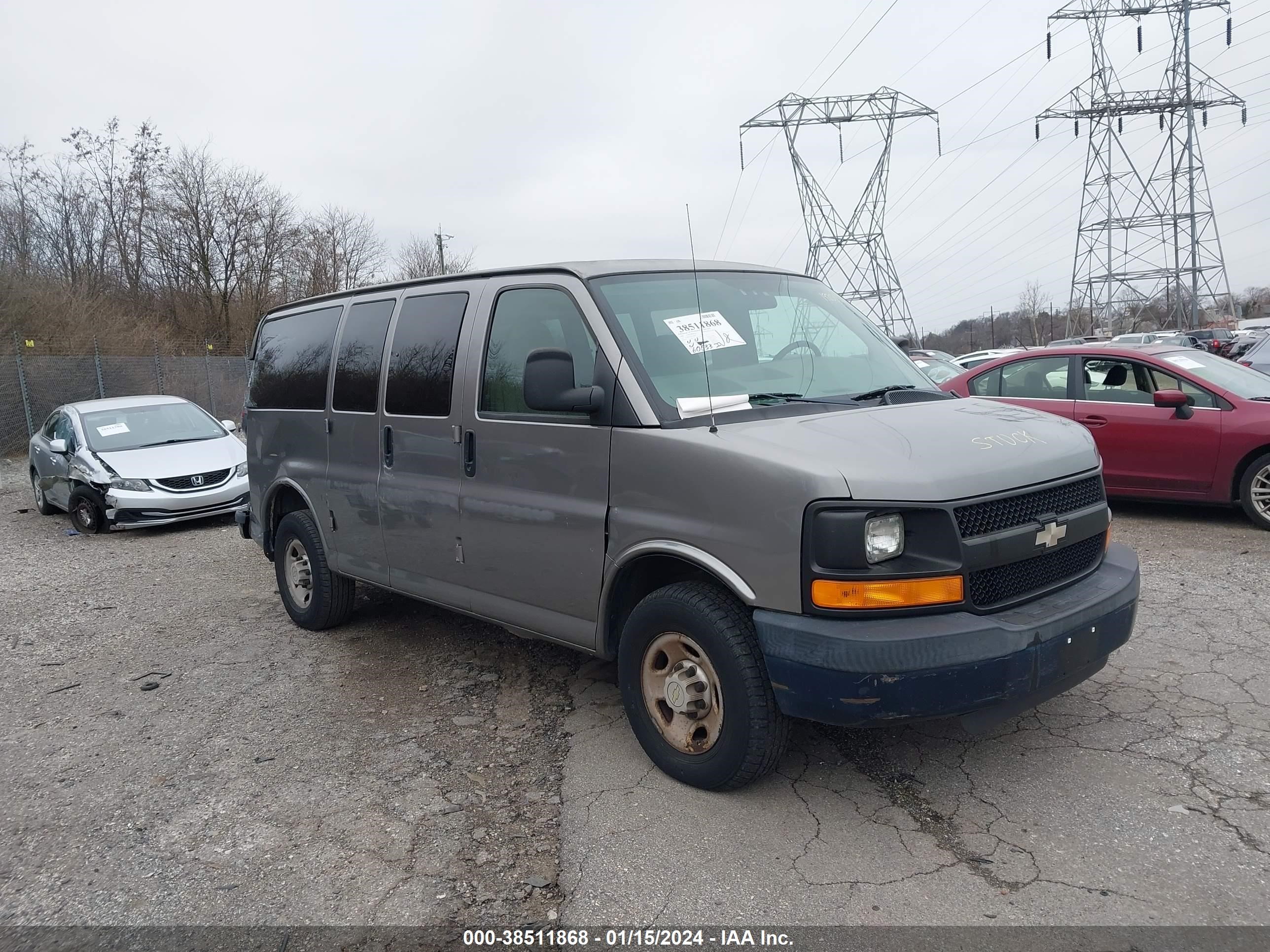 CHEVROLET EXPRESS 2008 1gagg25k681198551