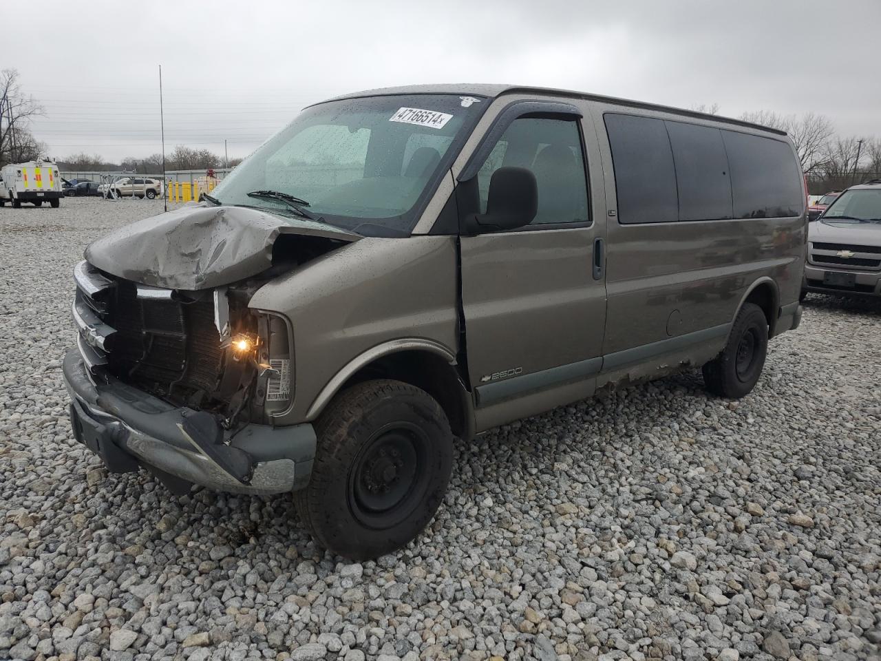 CHEVROLET EXPRESS 2002 1gagg25r021124014