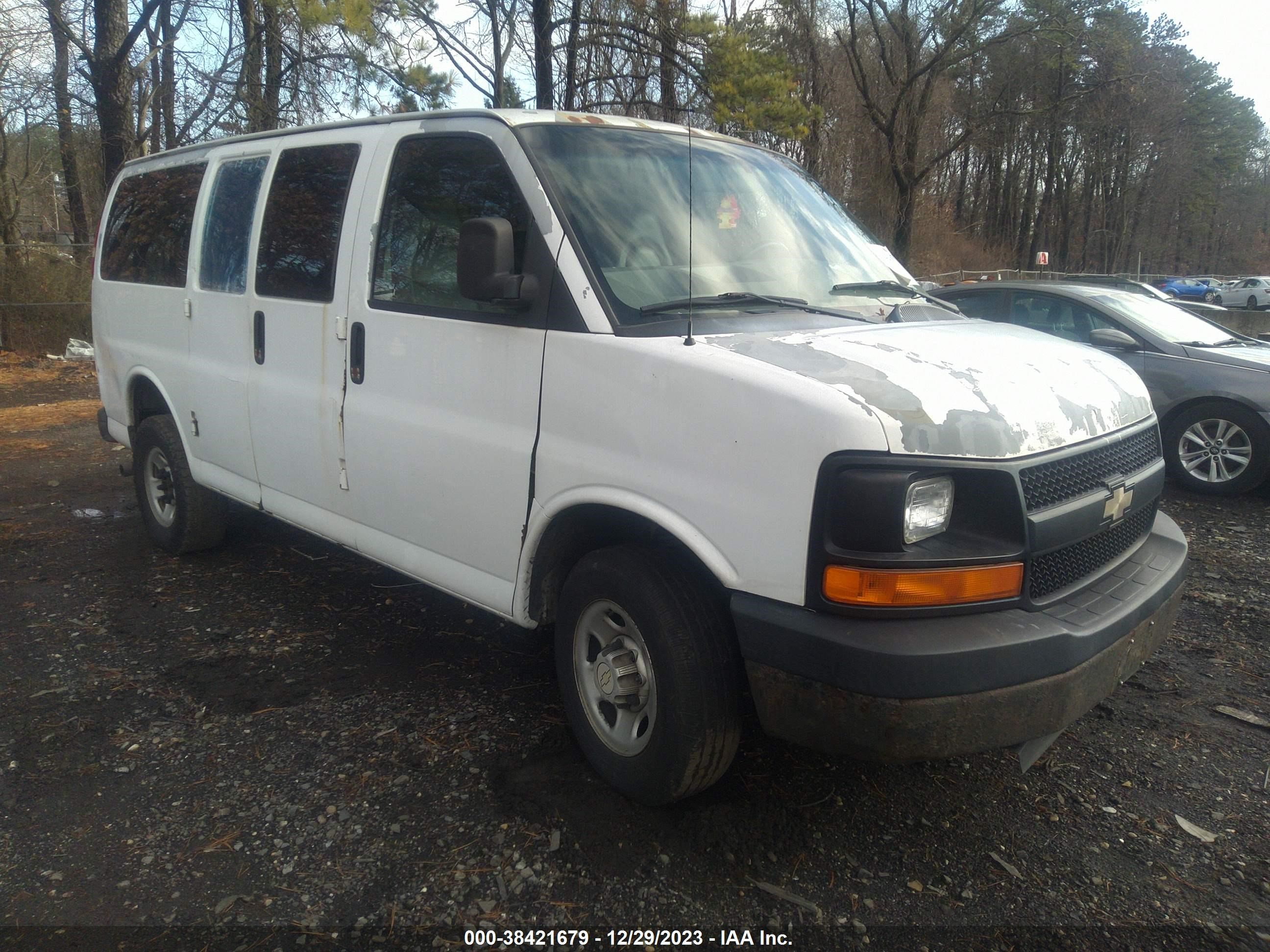 CHEVROLET EXPRESS 2007 1gagg25u771191446