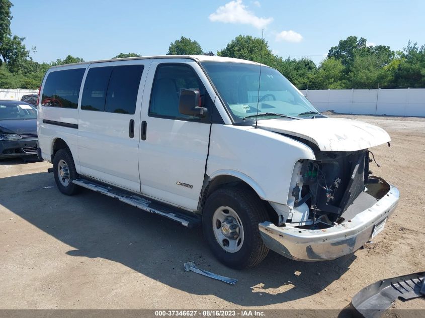 CHEVROLET EXPRESS 2005 1gahg35u951186112