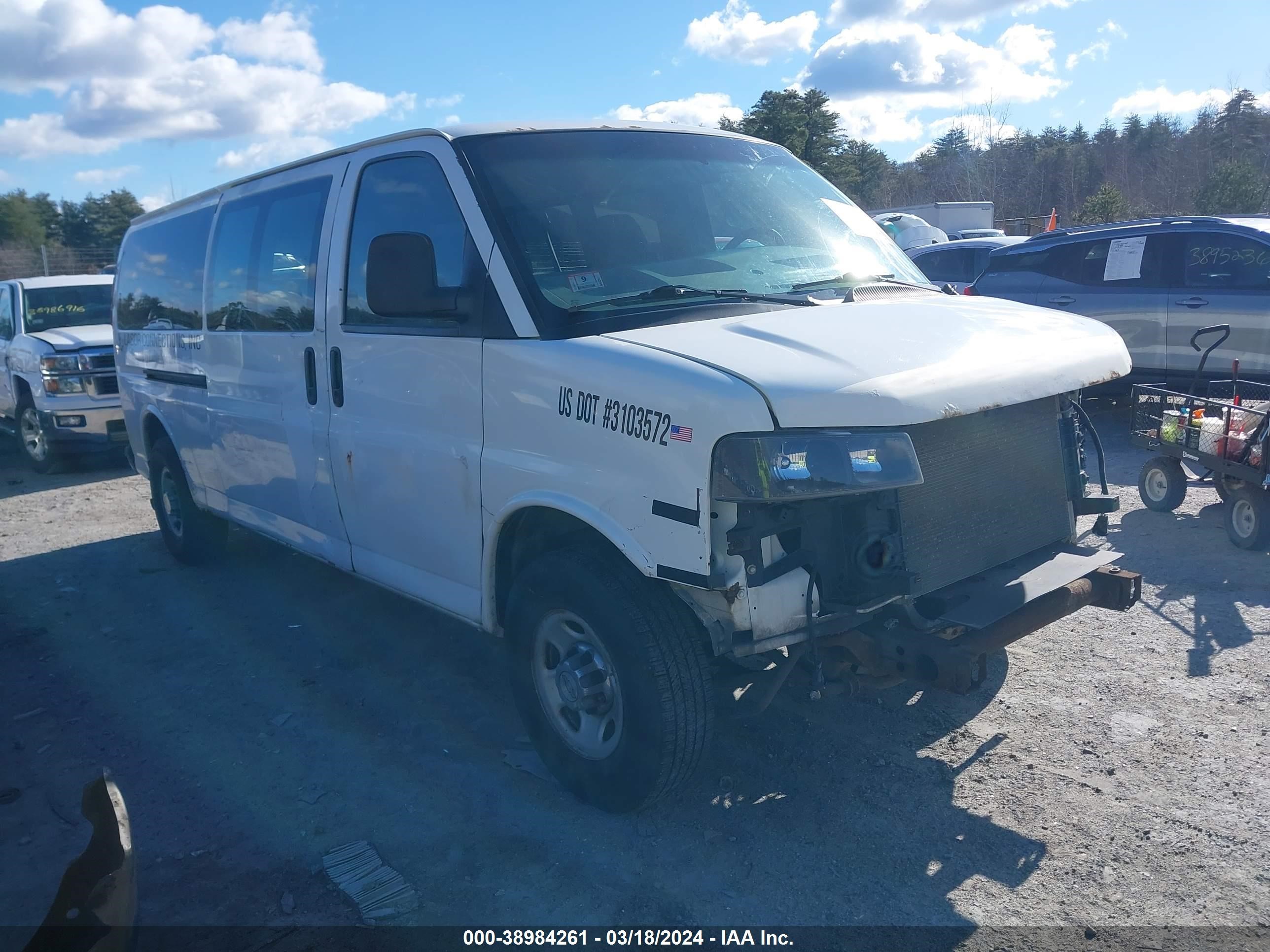 CHEVROLET EXPRESS 2008 1gahg39kx81226677