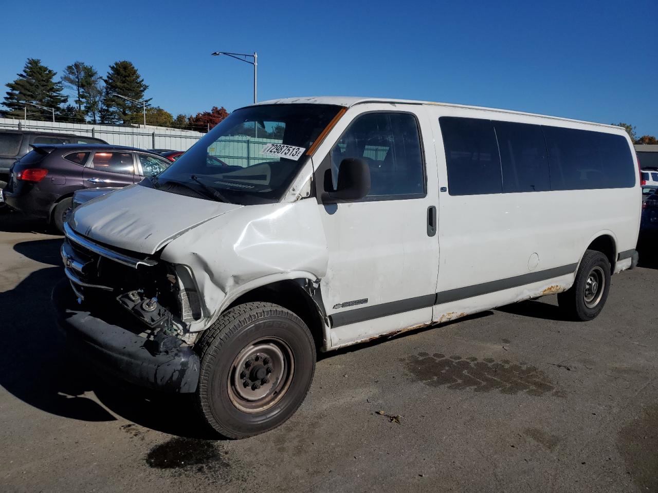 CHEVROLET EXPRESS 2001 1gahg39r011204755