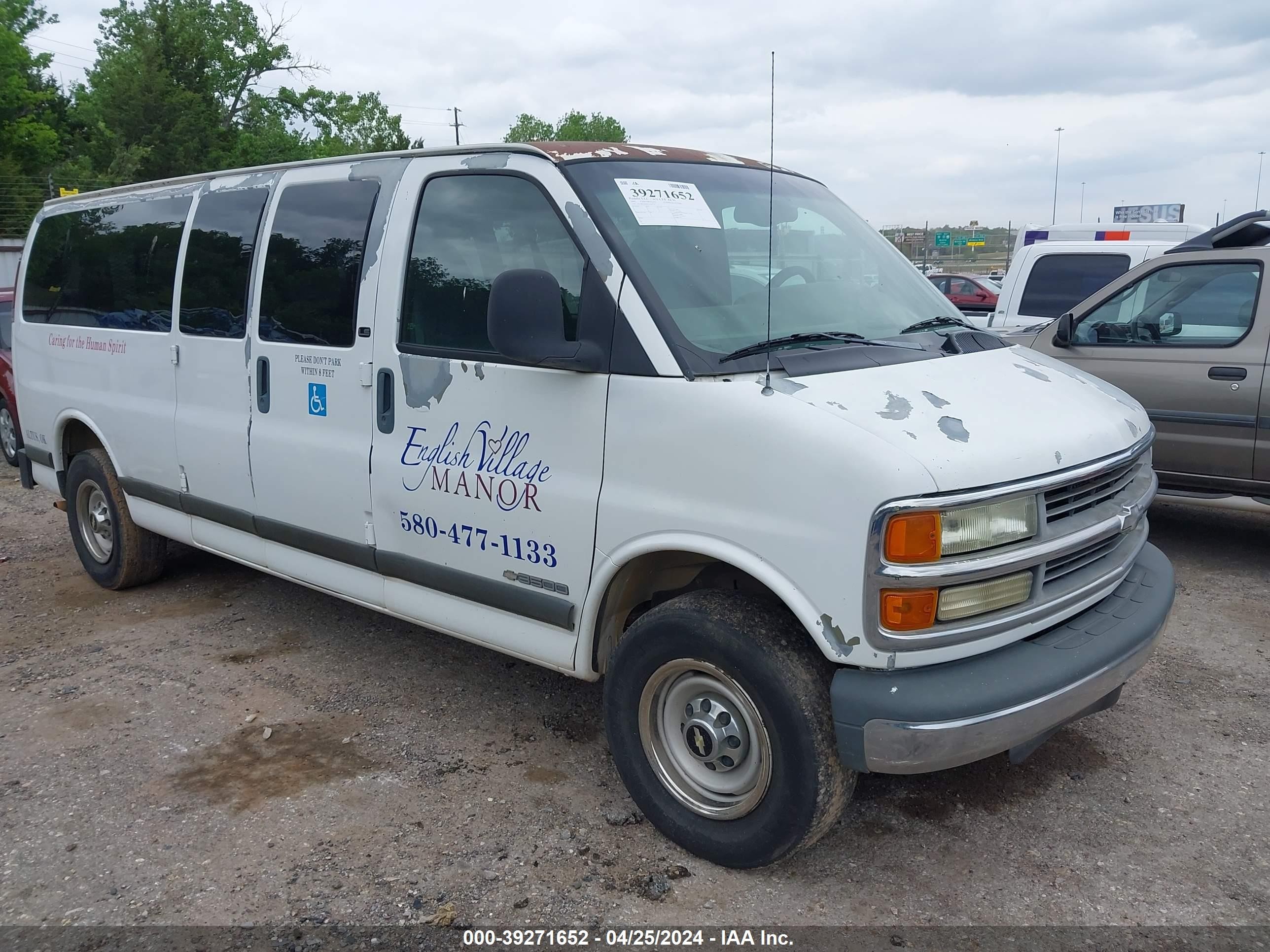 CHEVROLET EXPRESS 2002 1gahg39r021164176