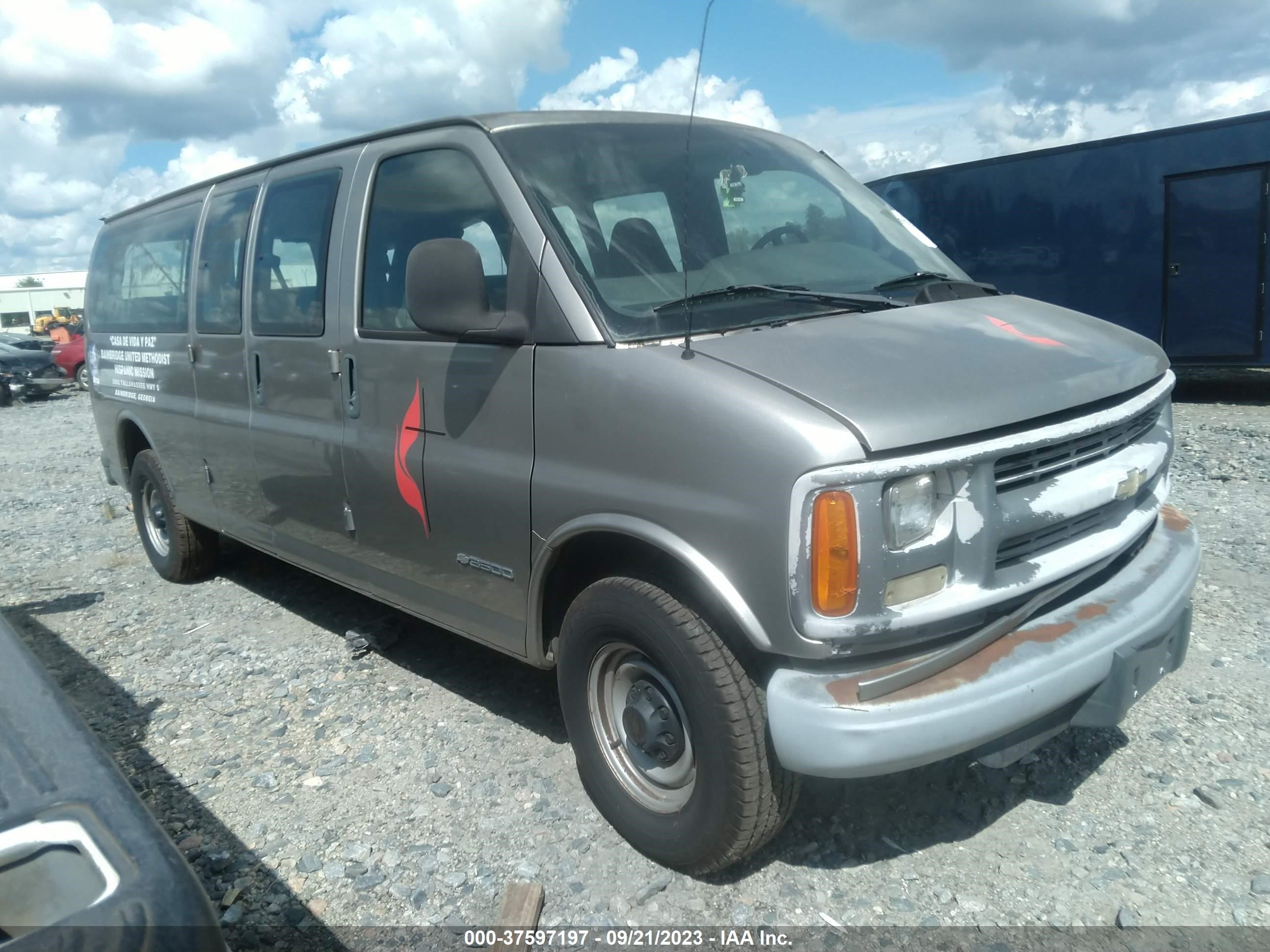 CHEVROLET EXPRESS 2001 1gahg39r511203472