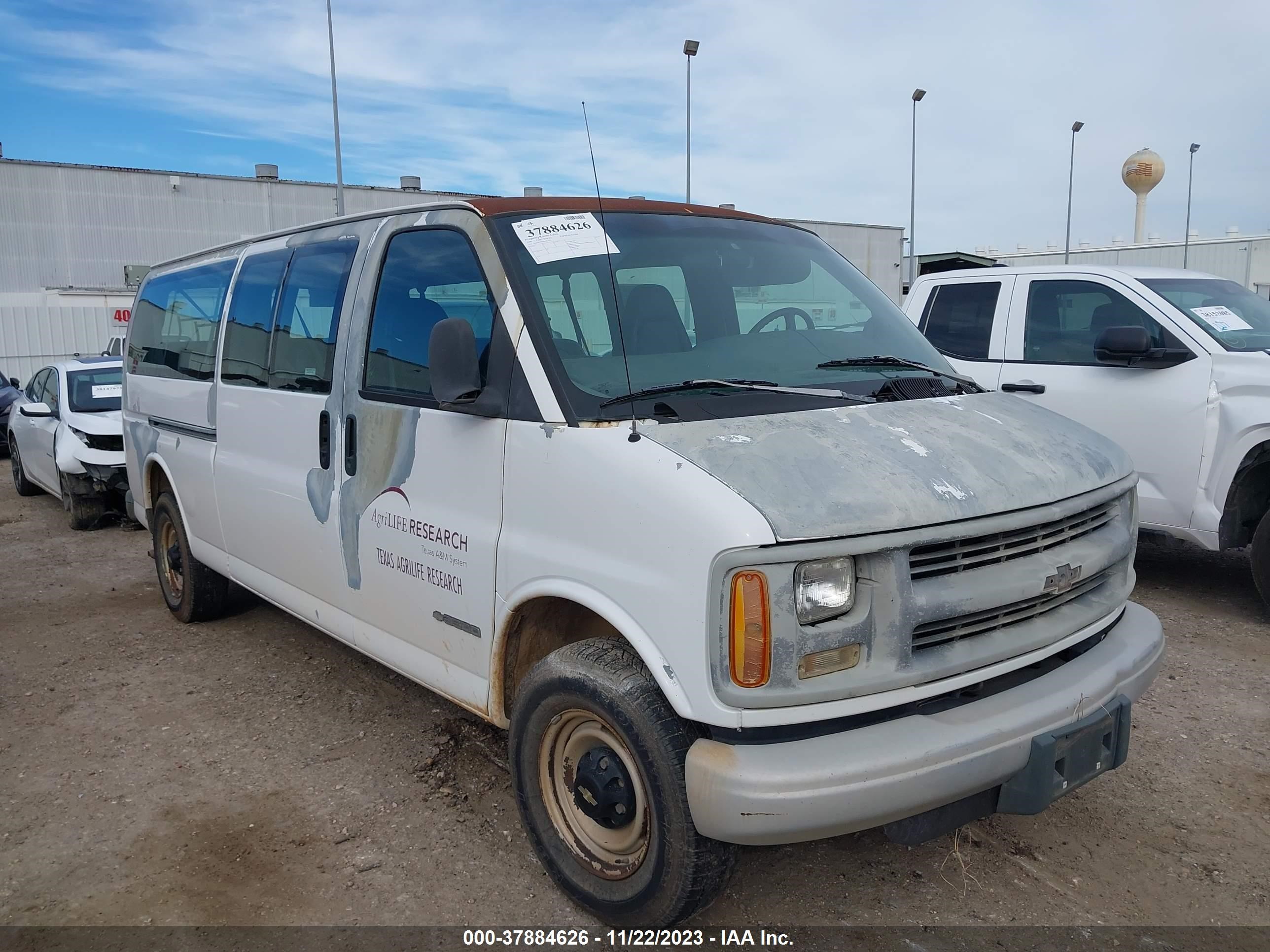 CHEVROLET EXPRESS 1999 1gahg39r6x1051937